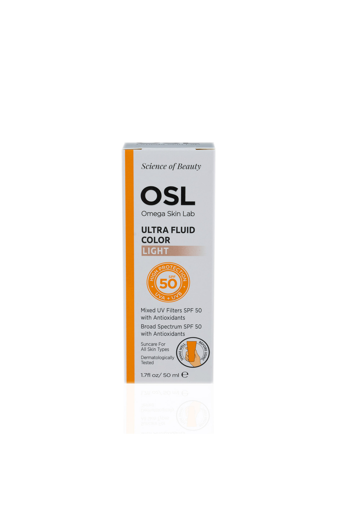 Osl Omega Skin Lab Omega Skın Lab Ultra Fluid Color Light Spf50 50 Ml