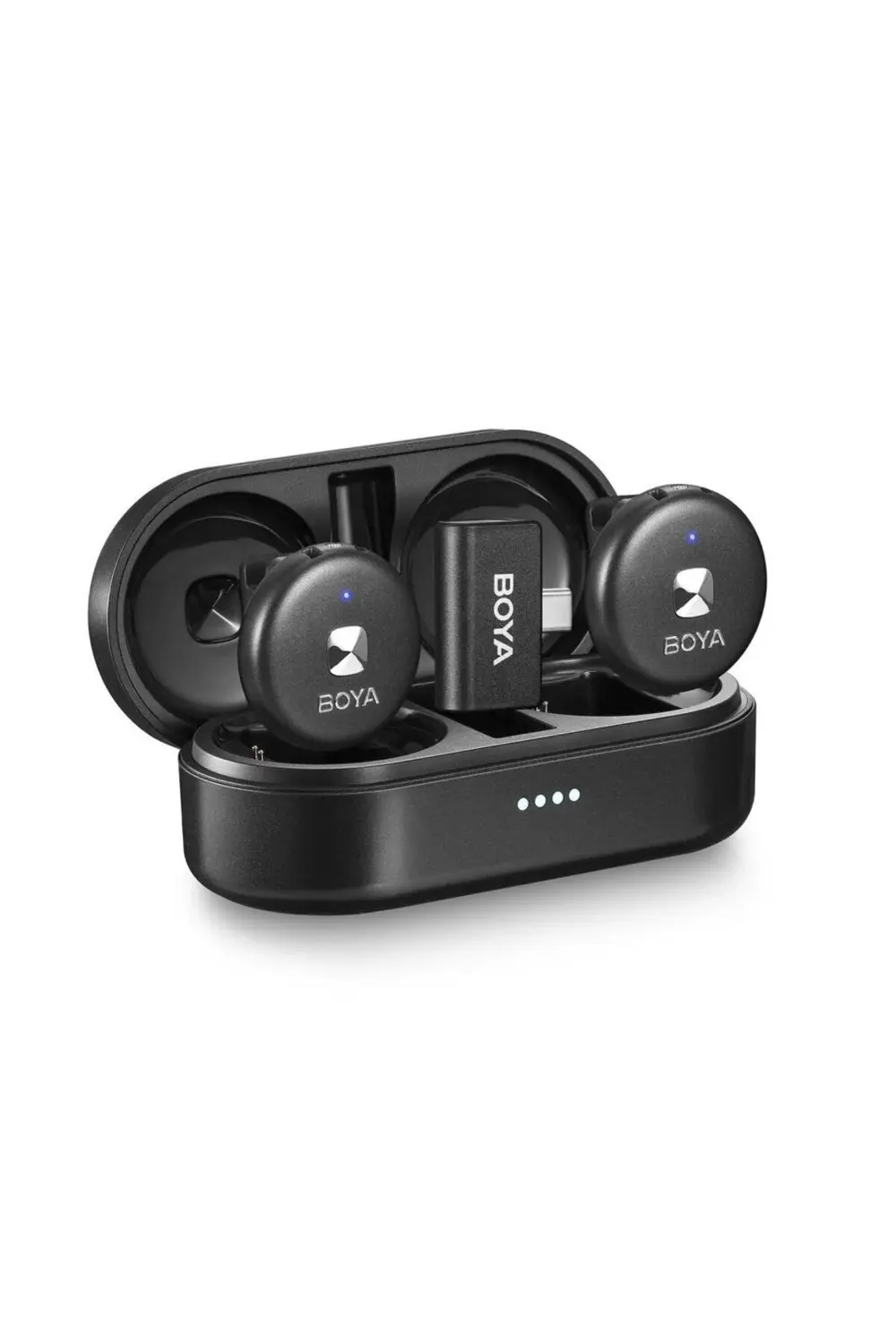 Omic-u Wireless Ikili Yaka Mikrofonu Type-c (SİYAH)