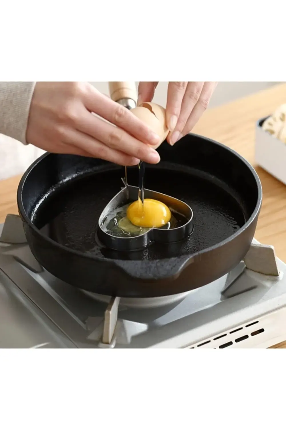 Nar Kalıp Omlet Ve Krep Pişirme Kalıbı 5 Değişlik Model Bir Arada