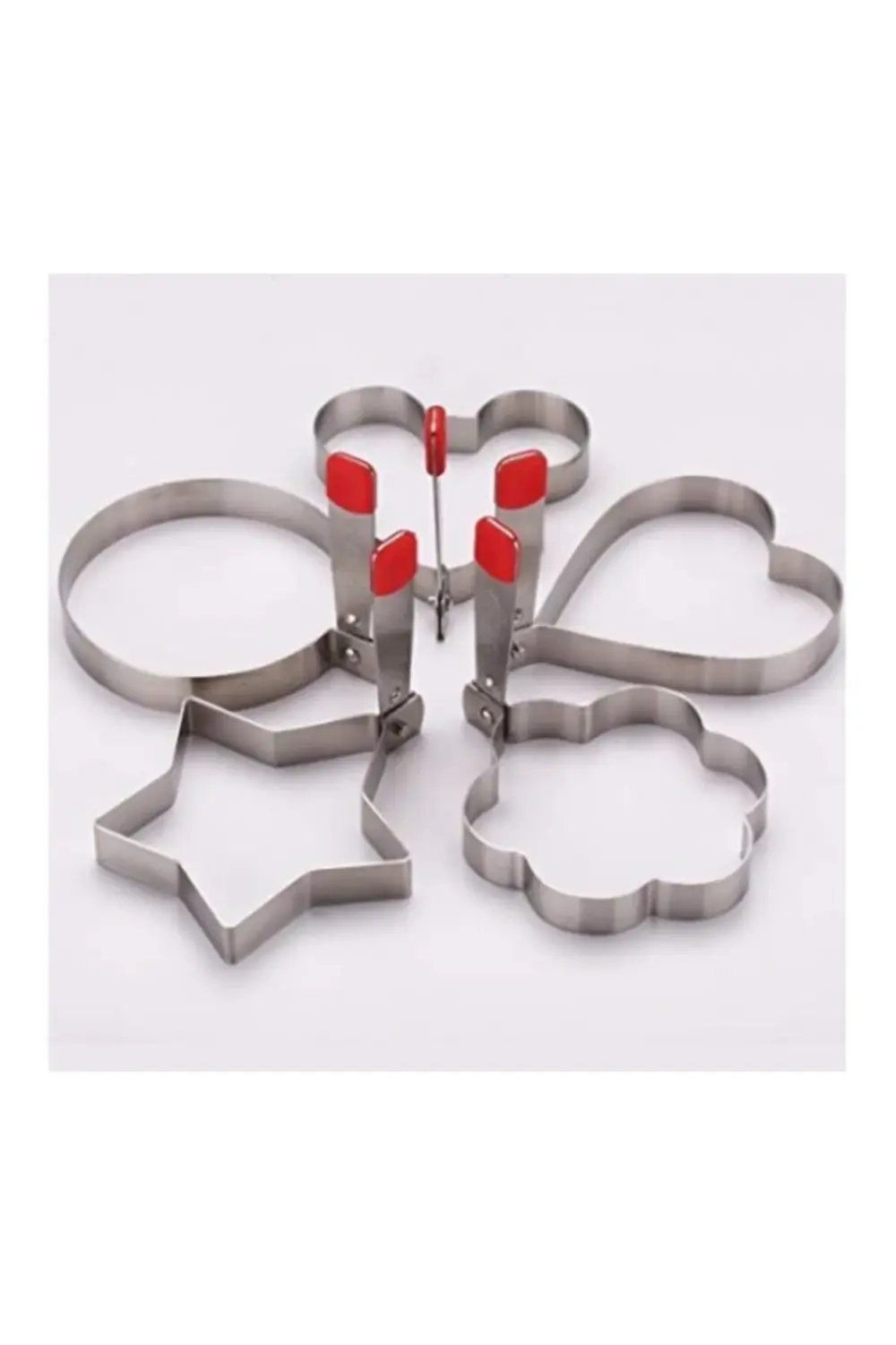 Nar Kalıp Omlet Ve Krep Pişirme Kalıbı 5 Değişlik Model Bir Arada