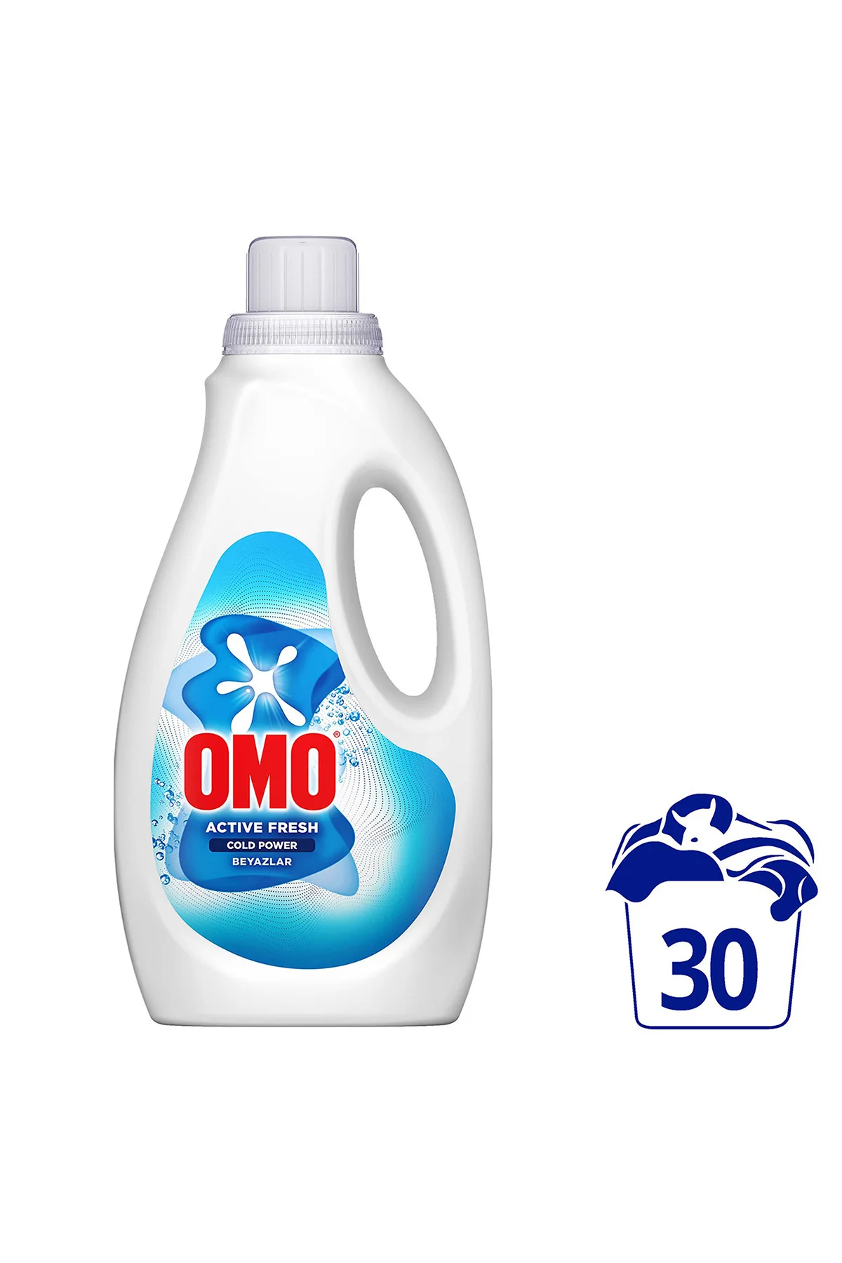 OMOActive Fresh Cold Power Beyazlar İçin Sıvı Deterjan 1500 ml x1