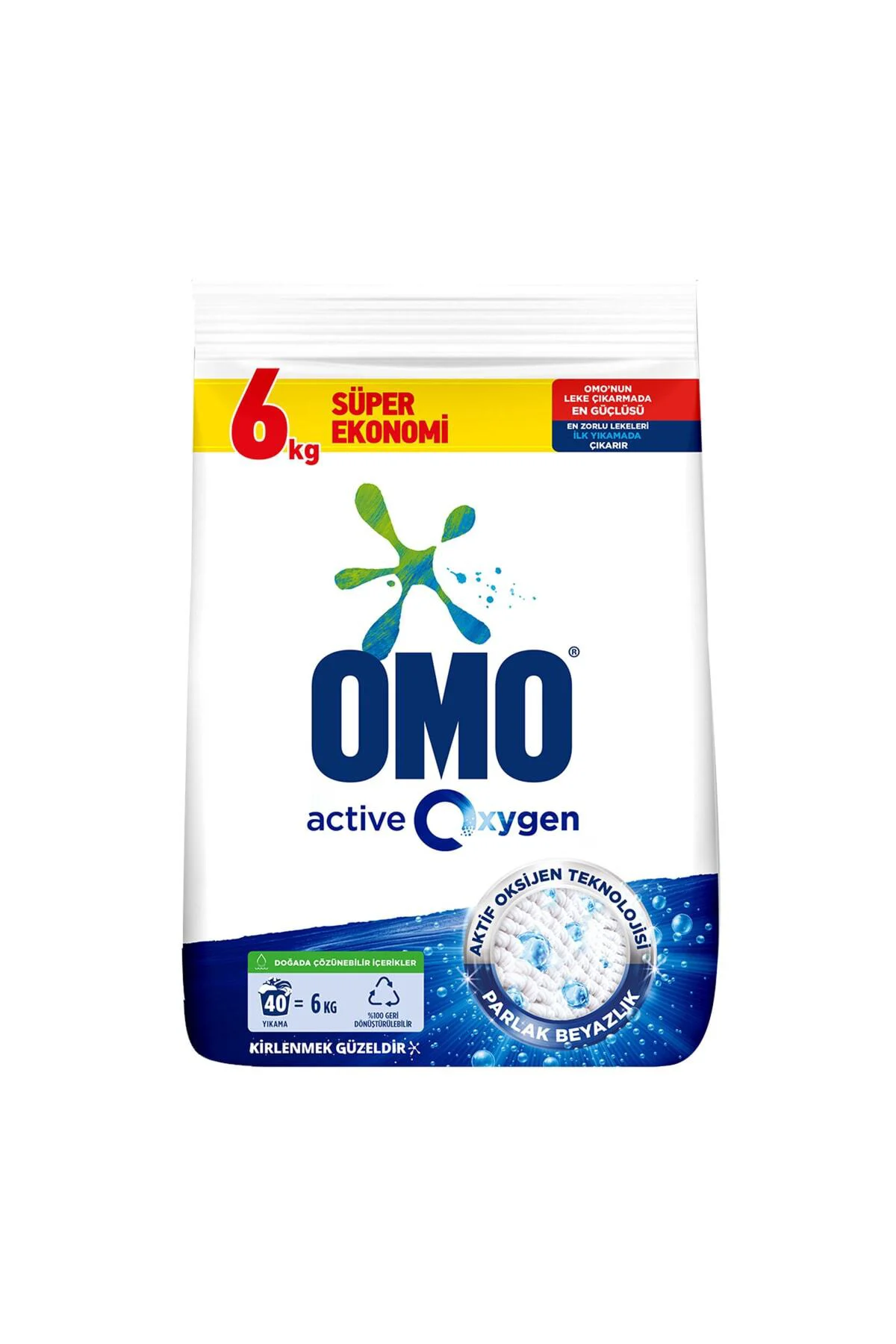 OMOActıve Oxygen 40 Yıkama 6 Kg