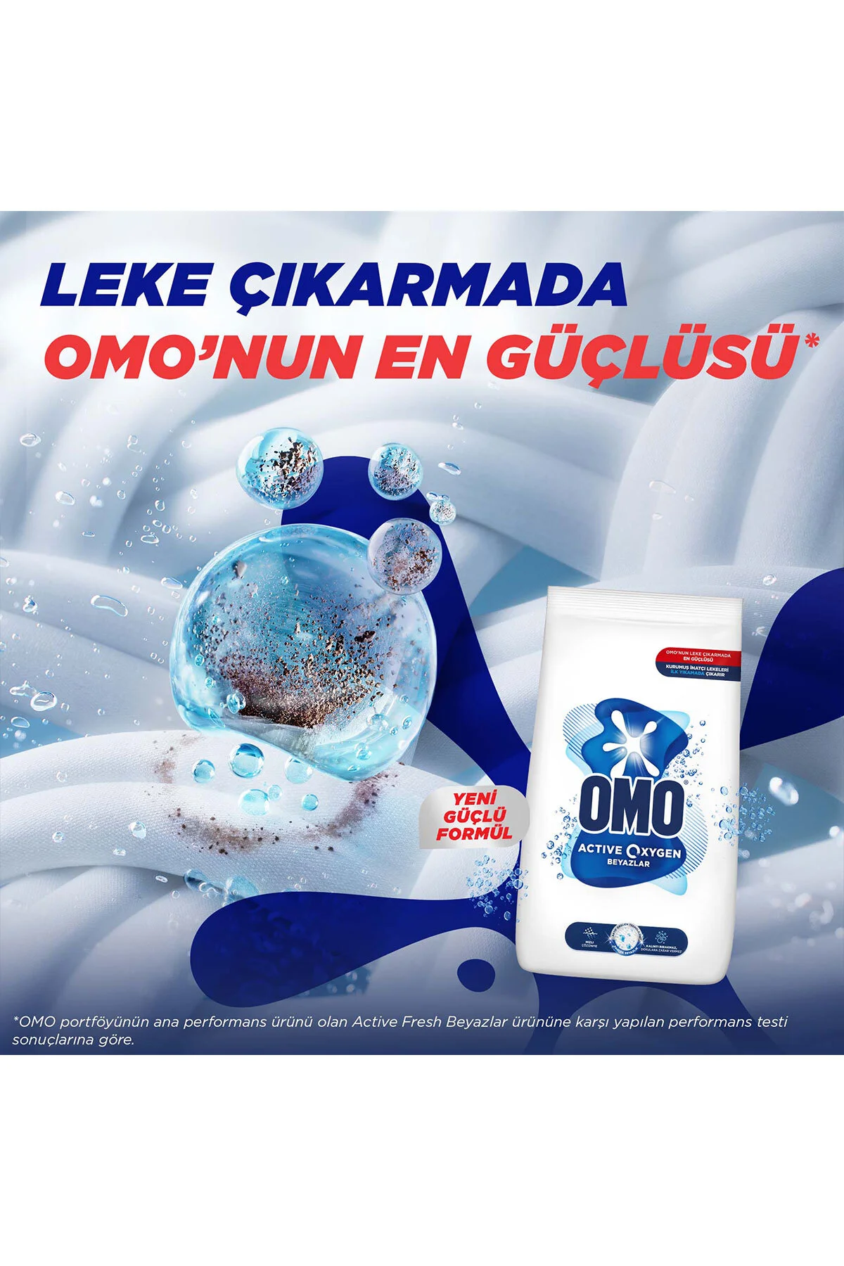 OMOActive Oxygen Toz Çamaşır Deterjanı Beyazlar Için 9 Kg