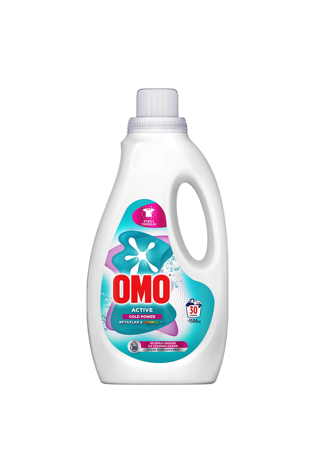 OMOBEYAZLAR ve Renkliler için Sıvı Deterjan 1500 ml