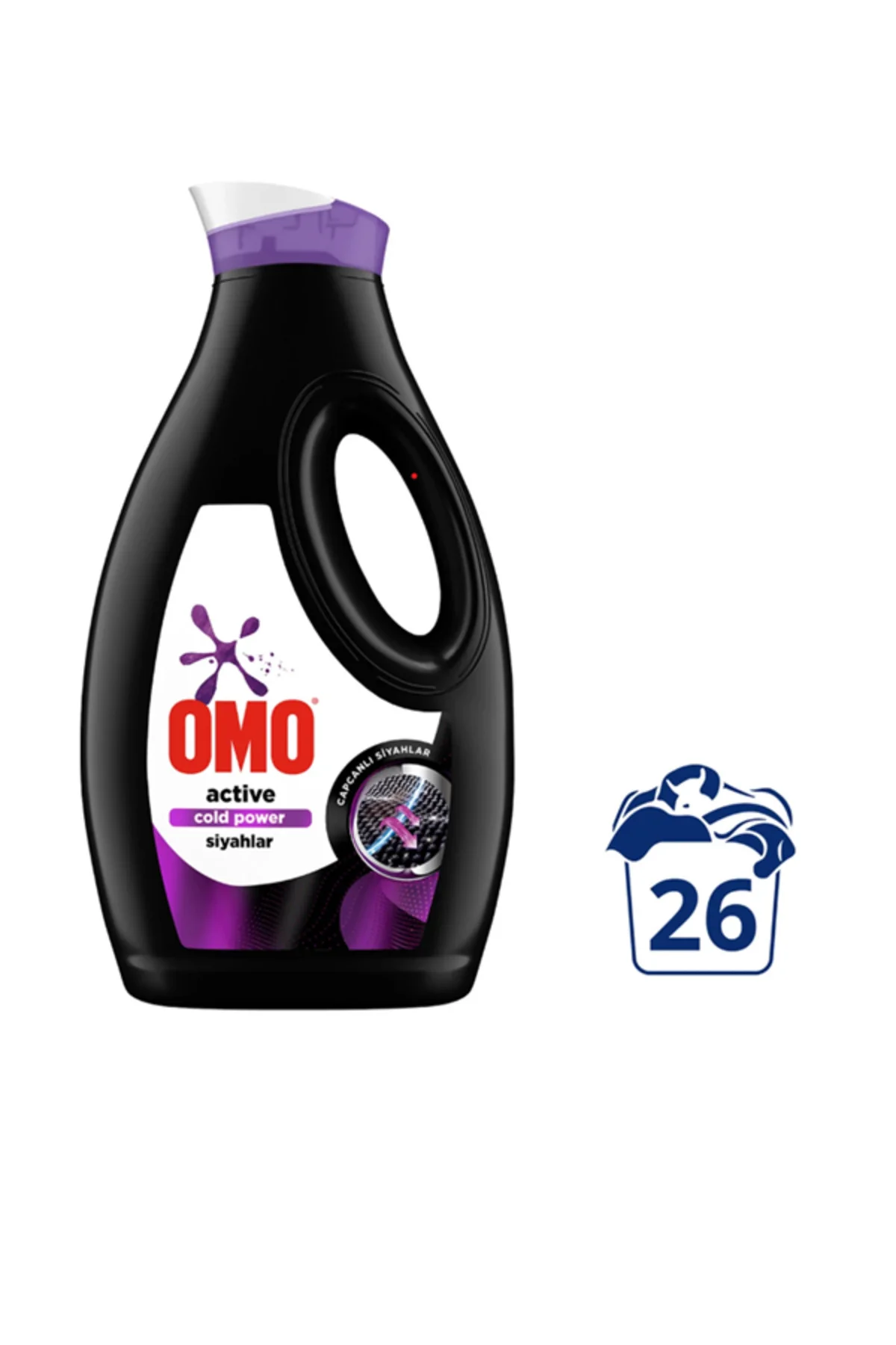 OMOSıvı Active Cold Power Siyahlar İçin Çamaşır Deterjanı 1690 ml