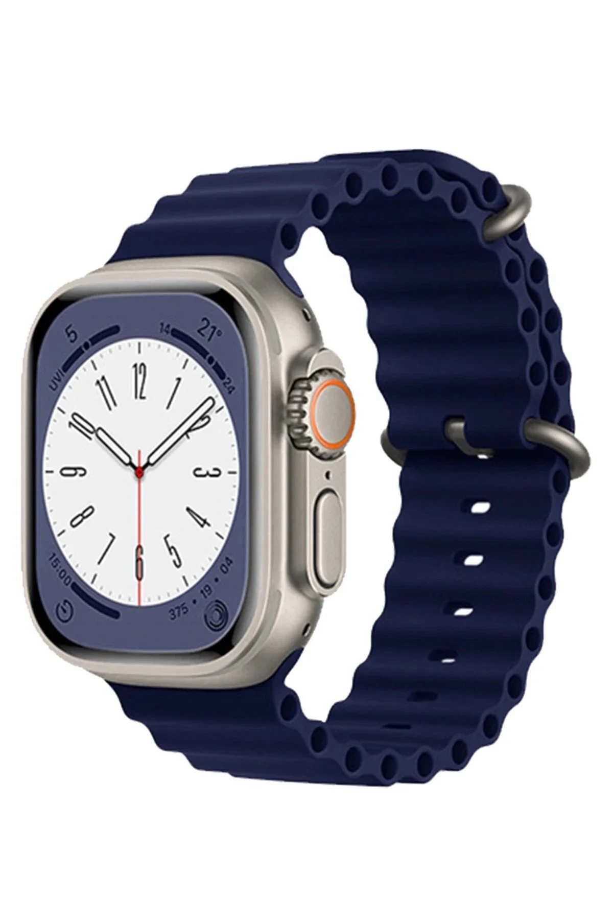 Omr Apple Watch 38Mm Ocean Kordon - Mavi