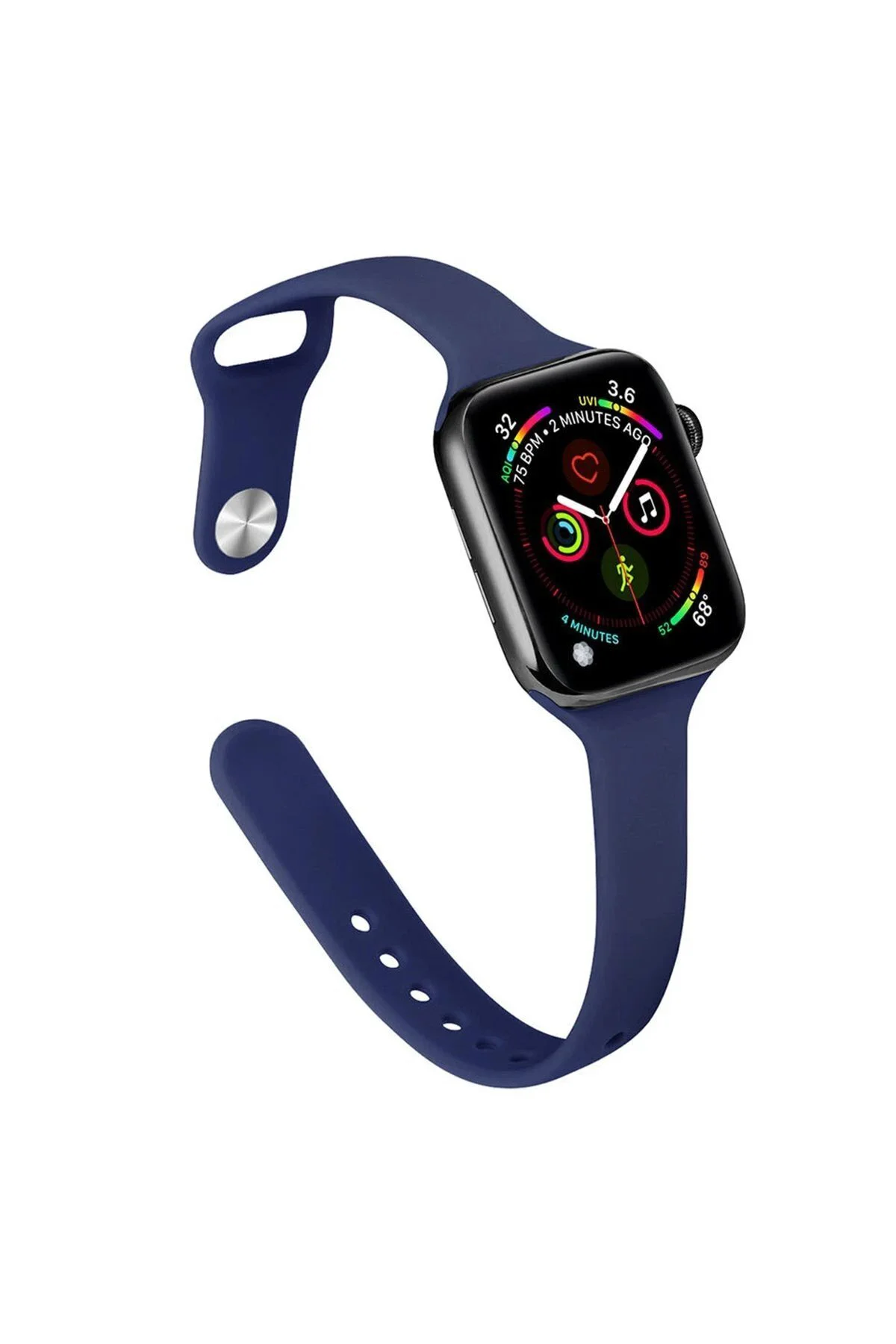 Omr Apple Watch 38Mm Klasik Kordon - Lacivert Omr Apple Watch 38Mm Klasik Kordon - Lacivert
