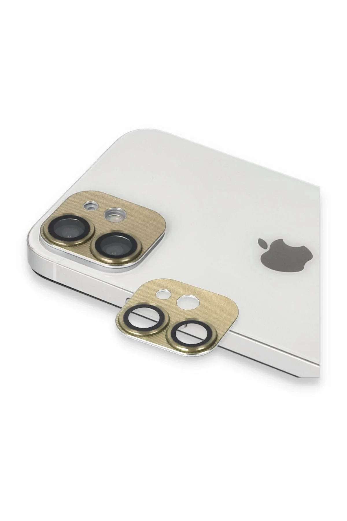 Omr Iphone 11 Pers Alüminyum Kamera Lens - Gold Omr Iphone 11 Pers Alüminyum Kamera Lens - Gold