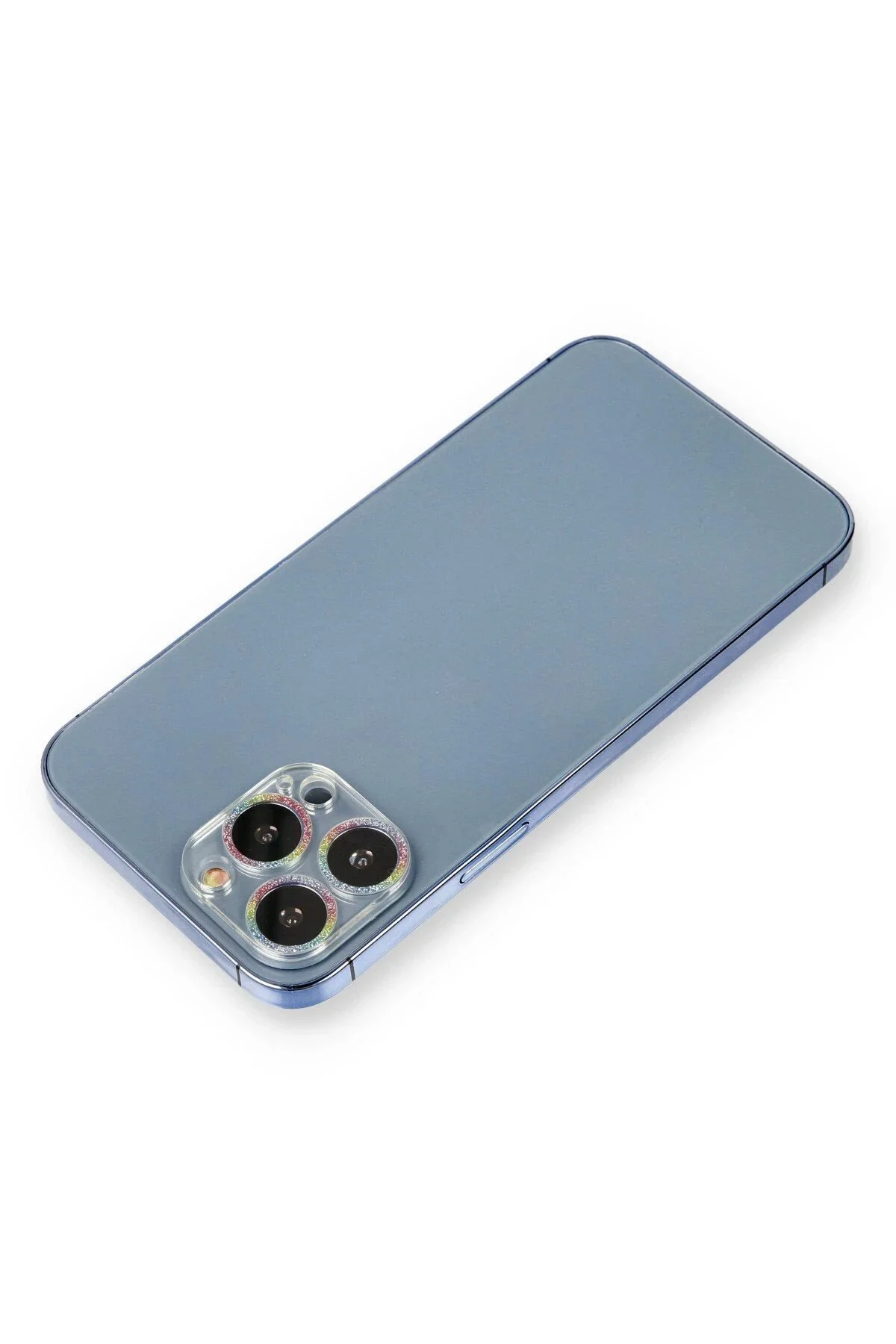 Omr Iphone 12 Pro Max Shine Kamera Lens Koruma Cam - Rainbow Omr Iphone 12 Pro Max Shine Kamera Lens Koruma Cam - Rainbow