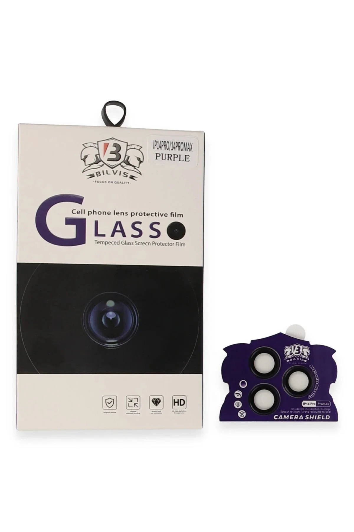 Omr Iphone 14 Pro Max Bilvis Titan Kamera Lens - Derin Mor