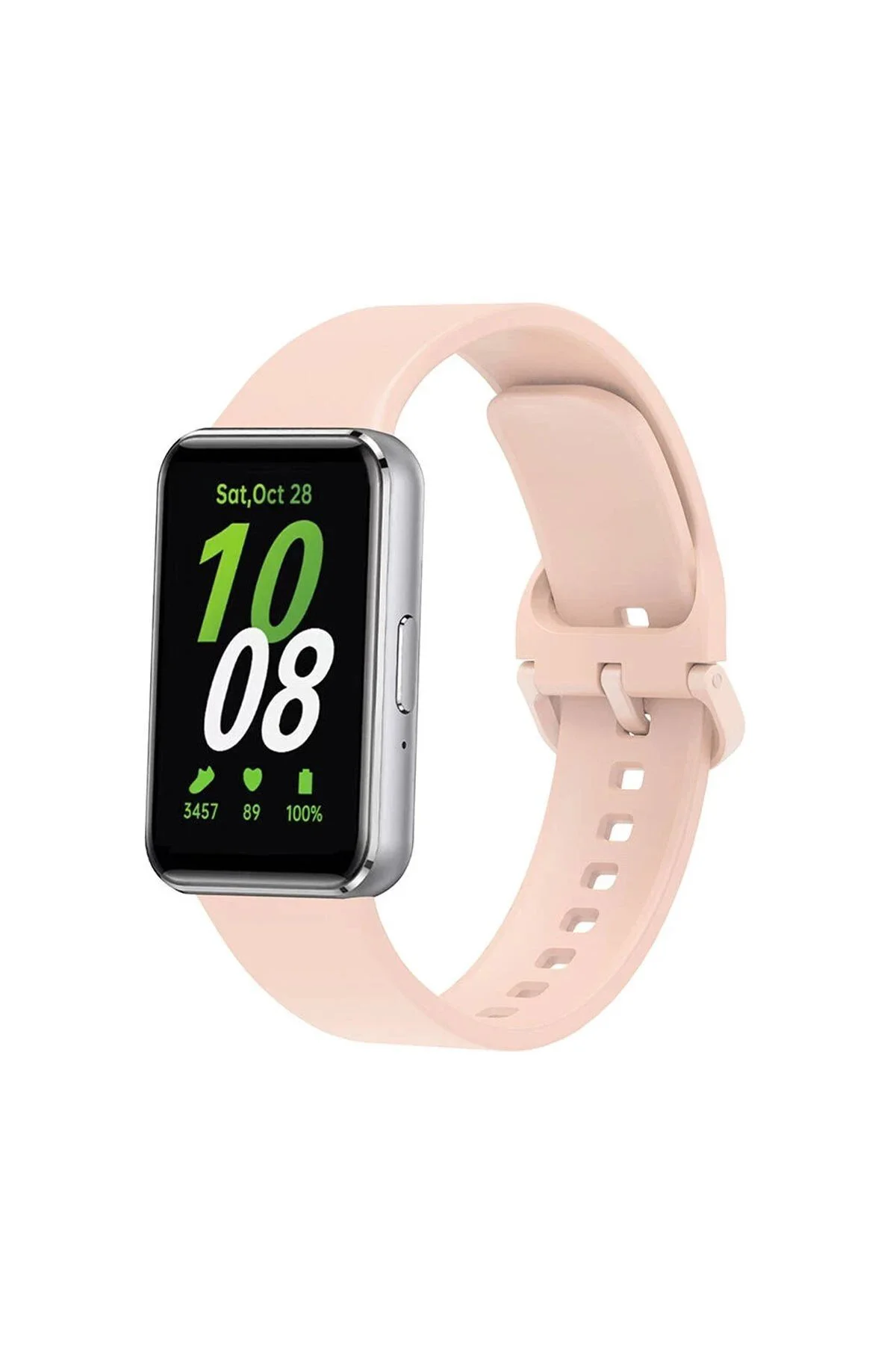 Omr Samsung Galaxy Fit 3 Klasik Kordon - Pudra Omr Samsung Galaxy Fit 3 Klasik Kordon - Pudra