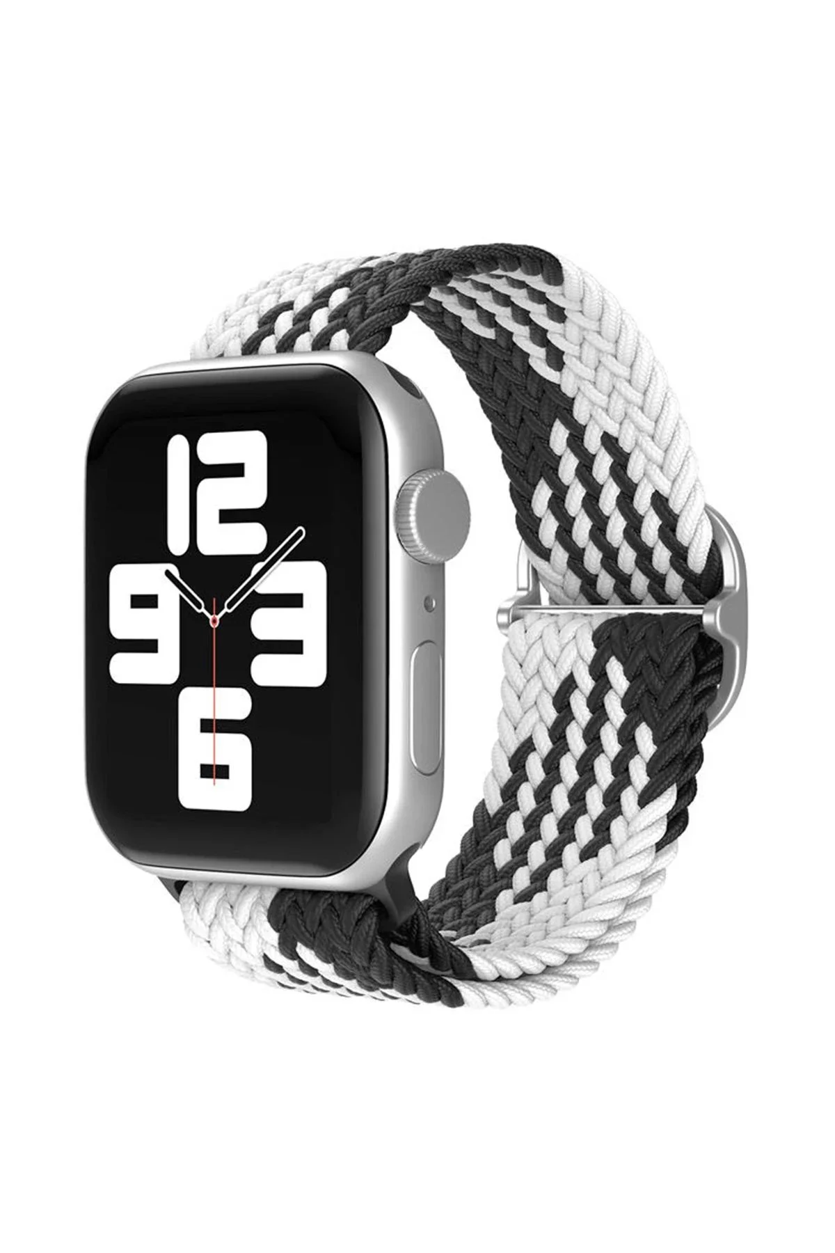 Omr Watch 22Mm Star Kordon - Siyah-Beyaz