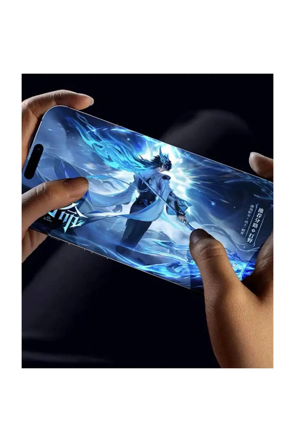 OMR02 iPhone 16 Pro Bilvis 0.18mm Plus Cam Ekran Koruyucu