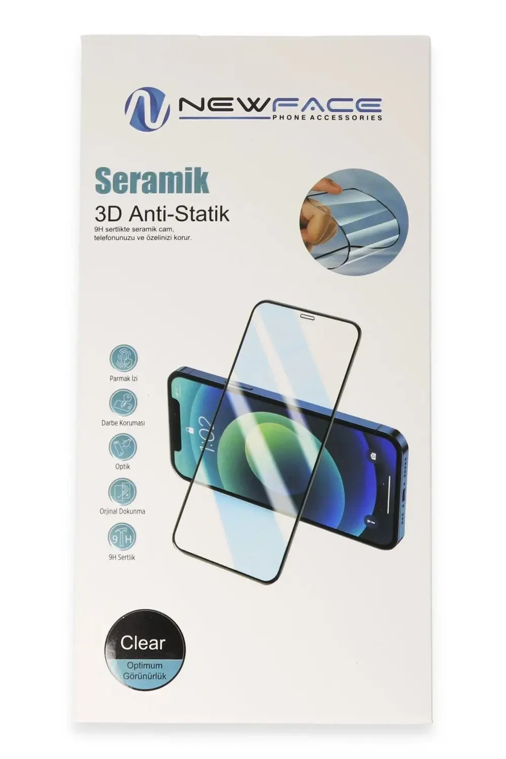 OMR02 Samsung Galaxy A06 3D Antistatik Seramik Nano Ekran Koruyuc