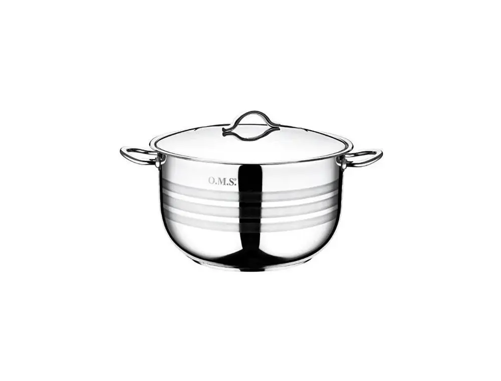 Oms 2005 Mega Çelik Tencere 32x20 Cm 16,5 Litre