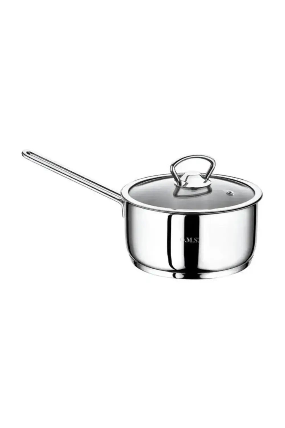 Oms 2008-T Mini Derin Tek Kulp Sos Tencere 14x8 Cm 1,20 Litre