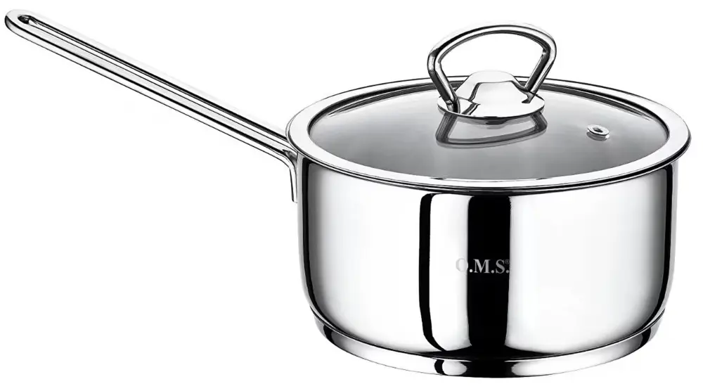 Oms 2008-T Mini Derin Tek Kulp Sos Tencere 16x8 Cm 1,50 Litre