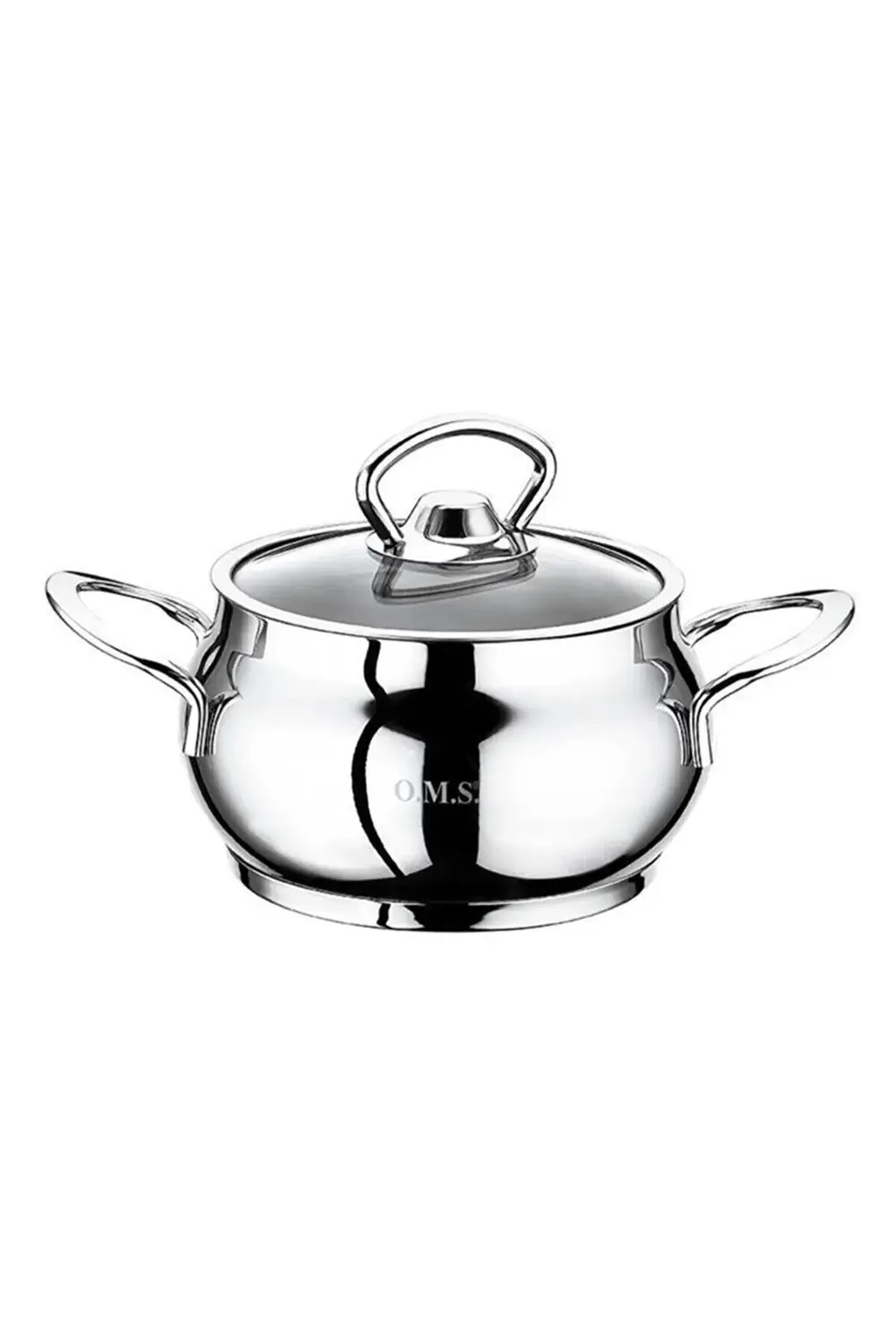 Oms 2009 Mini Küre Derin Tencere 12x9 Cm 1,10 Litre