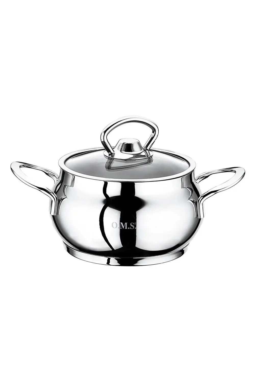 Oms 2009 Mini Küre Derin Tencere 14x9 Cm 1,40 Litre