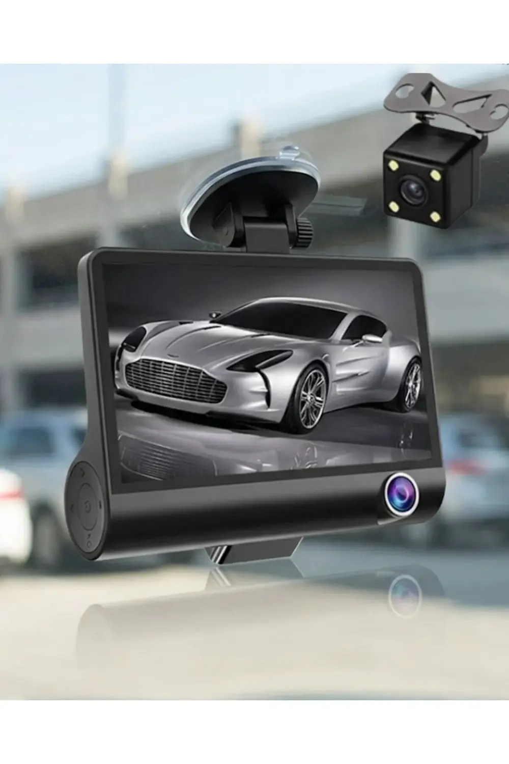 Ön Arka Kayıt Yapan Araç Kamerası 170 Derece Geniş Açılı