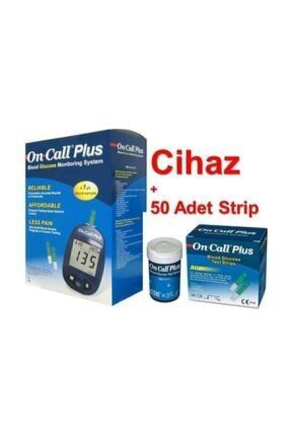 Acon On Call Plus Şeker Ölçüm Cihazı + On Call Plus 50 Test Strip (Set