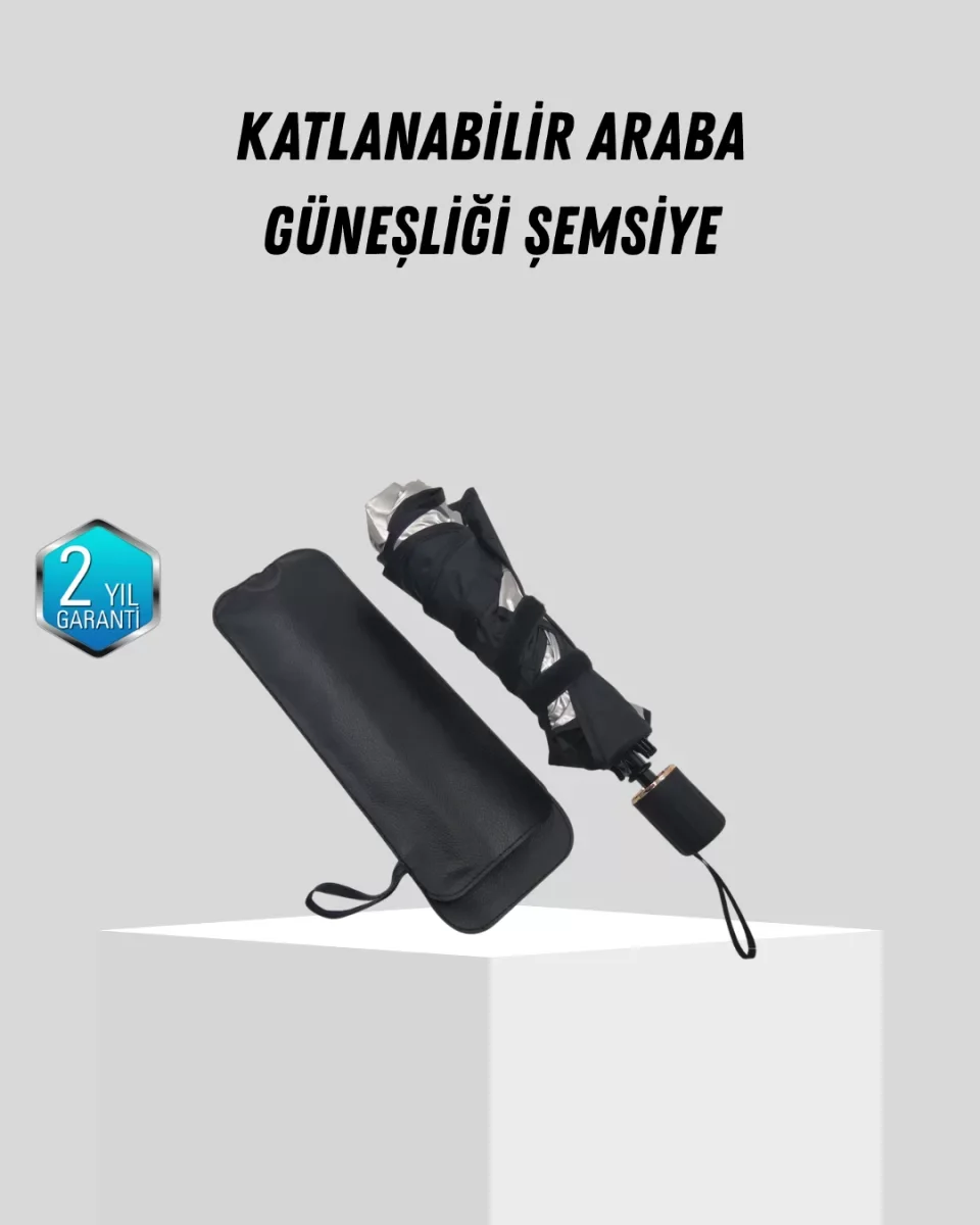 Ön Cam Güneşliği – Kalın Kumaş ve Cam Elyaf İskelet ile Maksimum UV Koruma - Lisinya