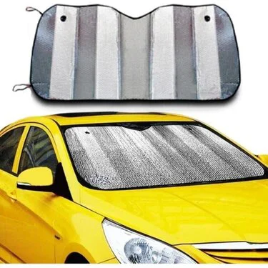 Ön Cam Güneşlik Katlanabilir Vantuzlu UV ve Isı Koruma - Toyota Corolla, Skoda Superb, Dacia Duster, Ford Focus