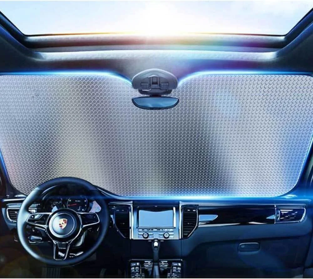 Ön Cam Güneşlik Katlanabilir Vantuzlu UV ve Isı Koruma - Toyota Corolla, Skoda Superb, Dacia Duster, Ford Focus