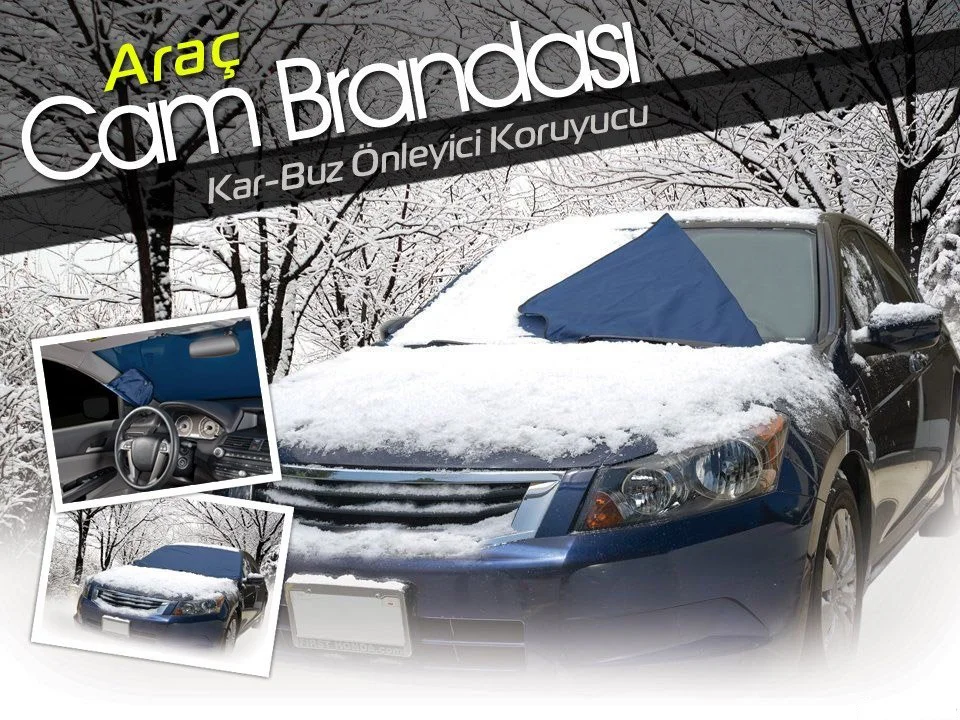 Ön Cam Kar Brandası ve Silecek Koruma Seti