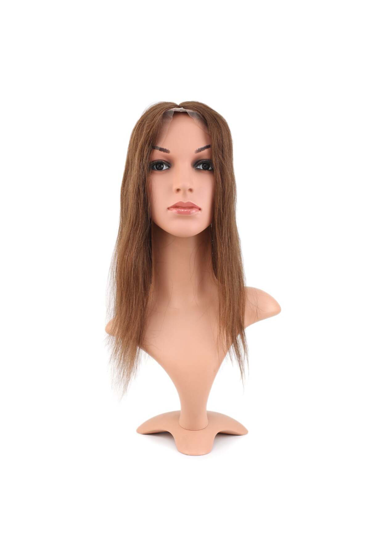 Ön Kısmı Ekstra Tül Kahverengi Baby Taban Tepelik / 13x14cm