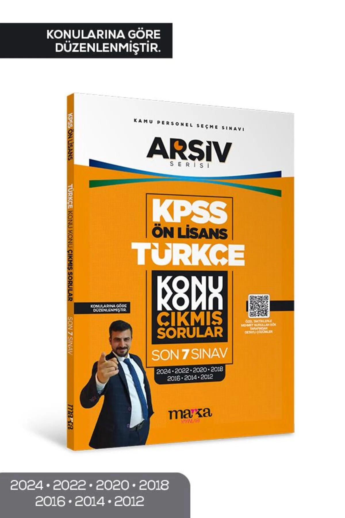 ÖN LİSANS SON 7 Yıl TÜRKÇE Konu Konu Çıkmış Sorular Tamamı Çözüml