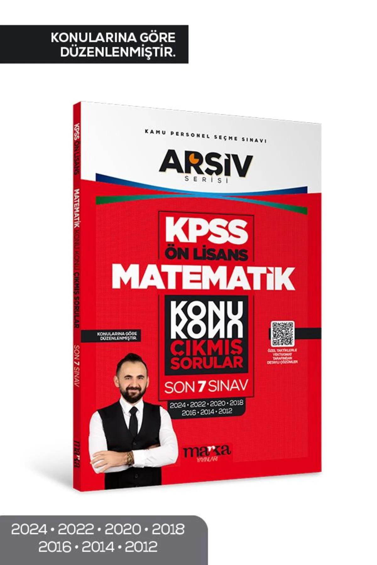 ÖN LİSANS SON 7 Yıl Matematik Konu Konu Çıkmış Sorular Tamamı Çöz