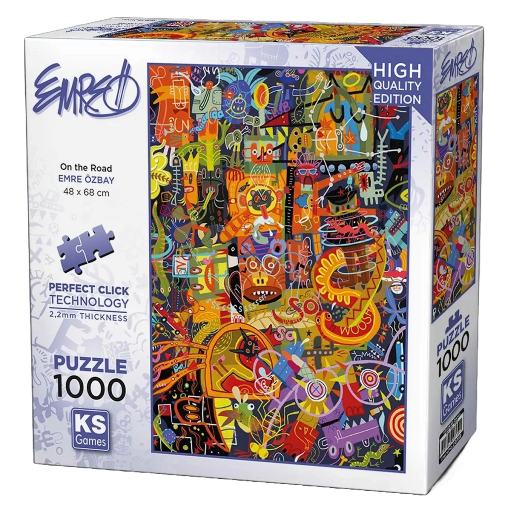 On the Road Puzzle 1000 Parça 20739 On the Road Puzzle 1000 Parça 20739