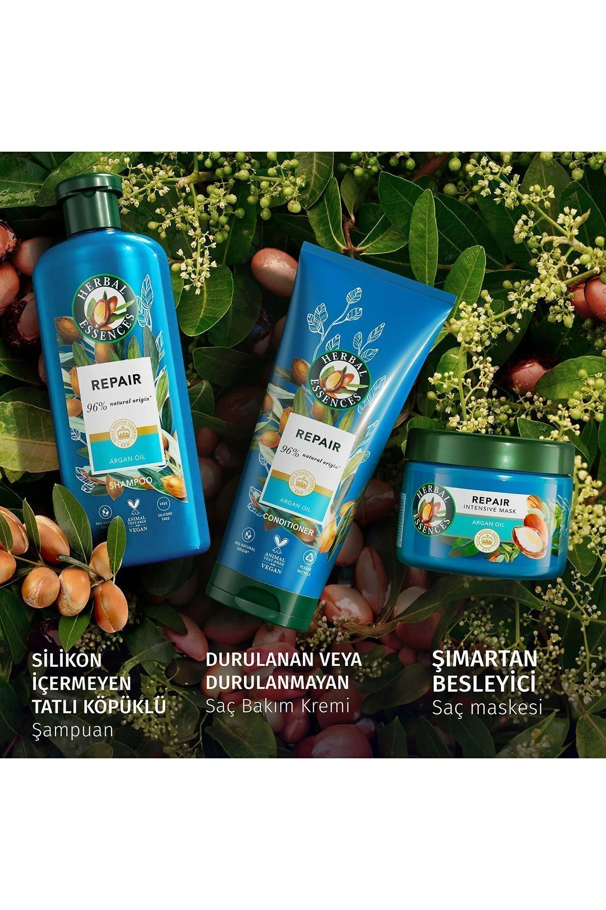 Onarıcı Argan Yağı Saç Bakım Kremi 200ml - Görsel 8