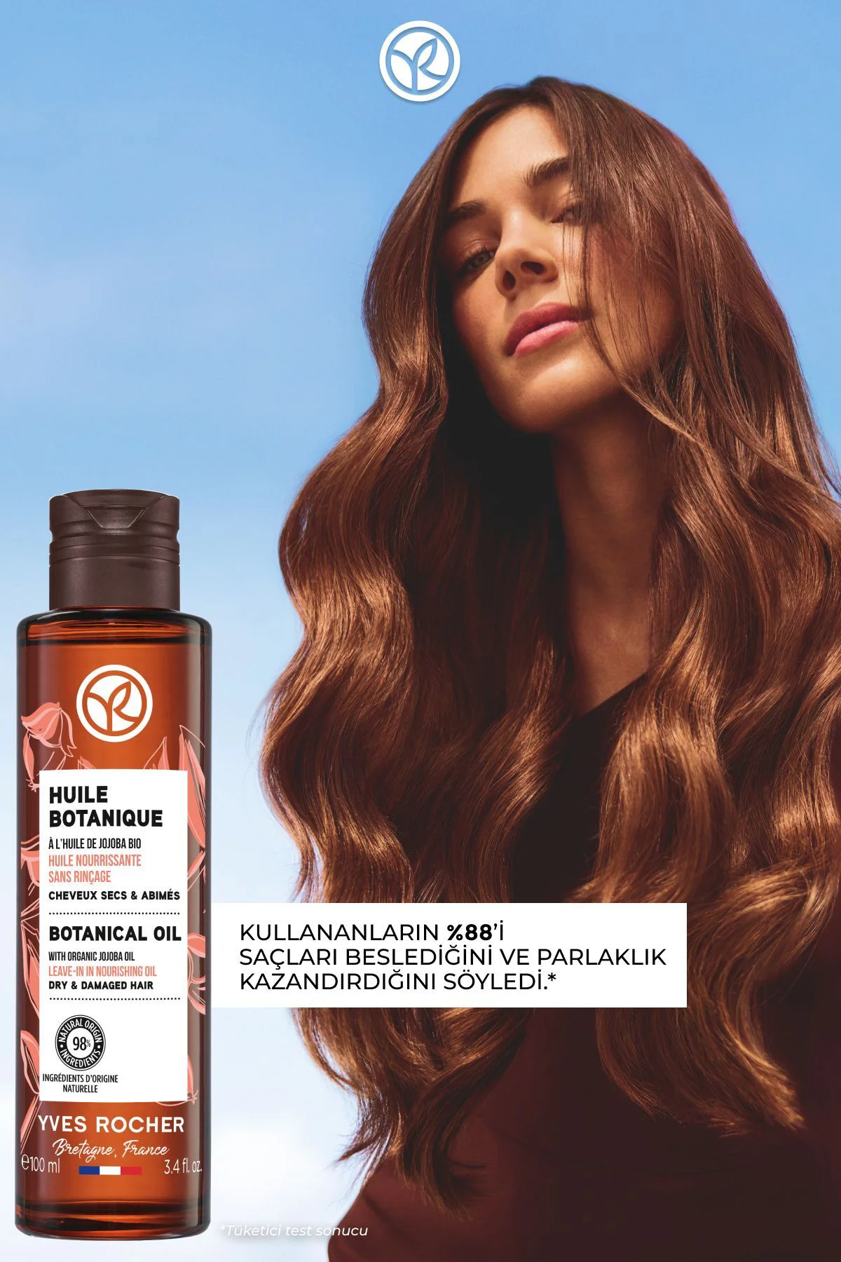 Onarıcı Jojoba Bakım Yağı -tüm Saçlar / Huile Botanique - Prebiyo