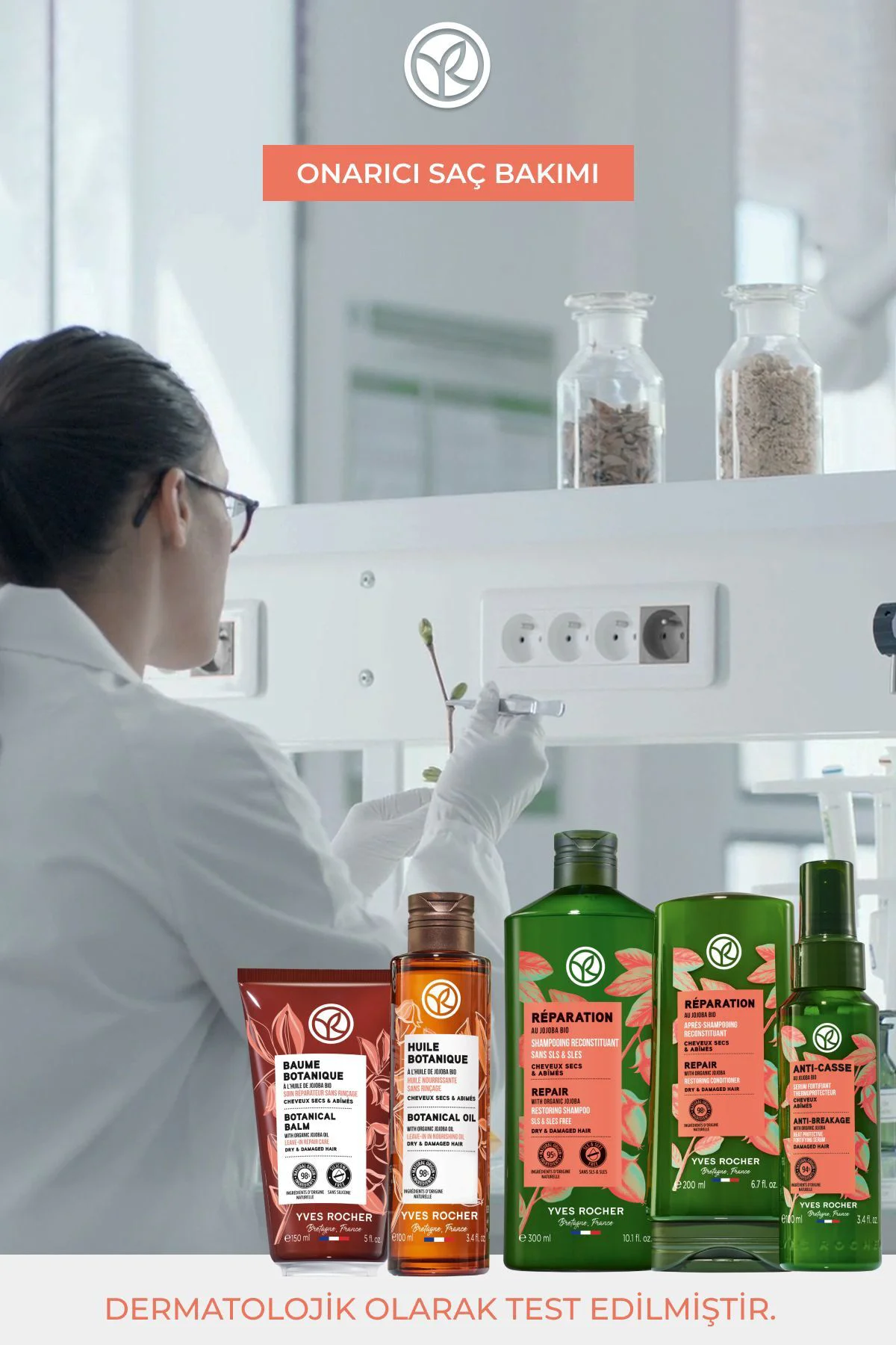 Onarıcı Jojoba Bakım Yağı -tüm Saçlar / Huile Botanique - Prebiyo