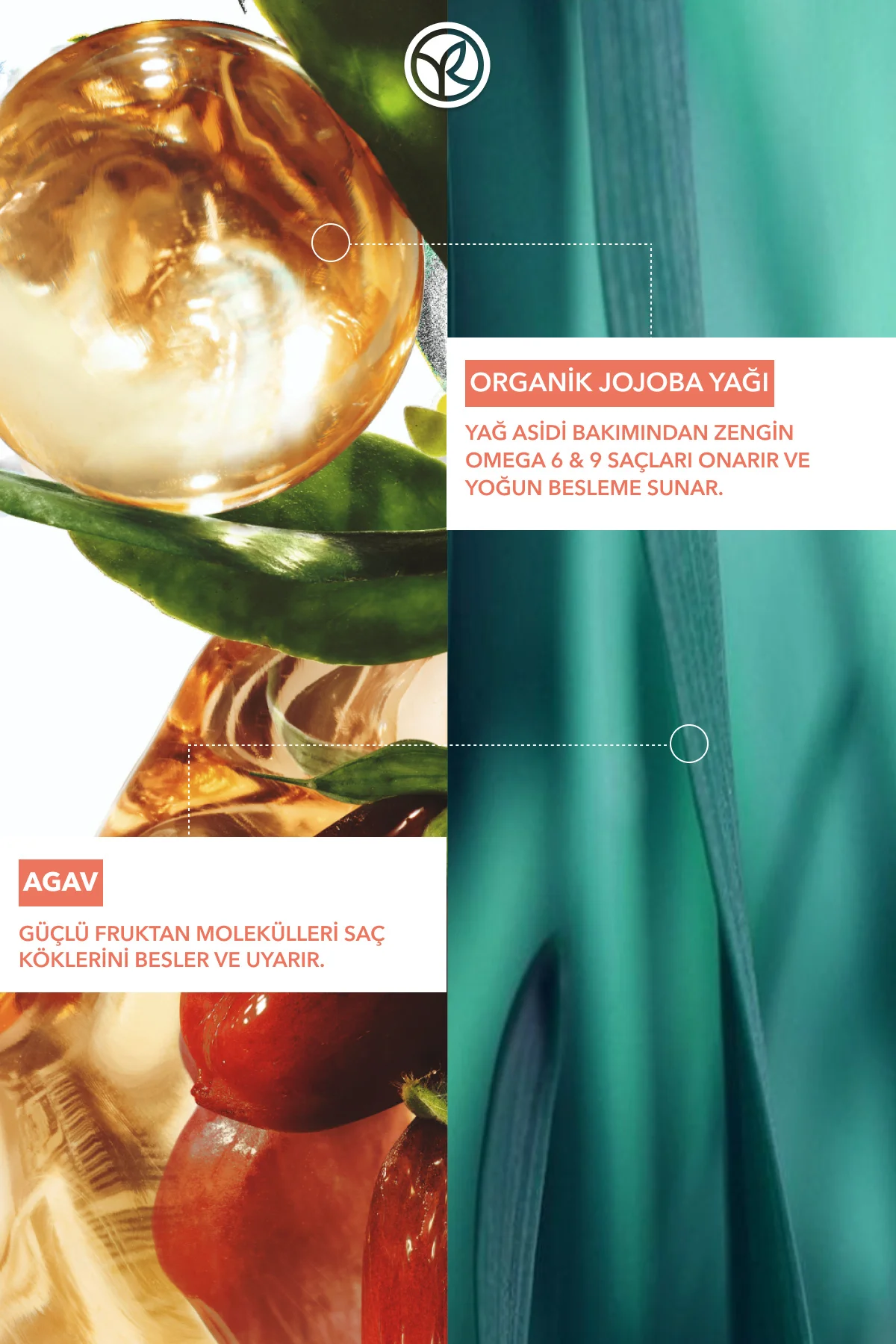 Onarıcı Prebiyotik Saç Kremi - Yıpranmış Saçlar / Reparation - Ve