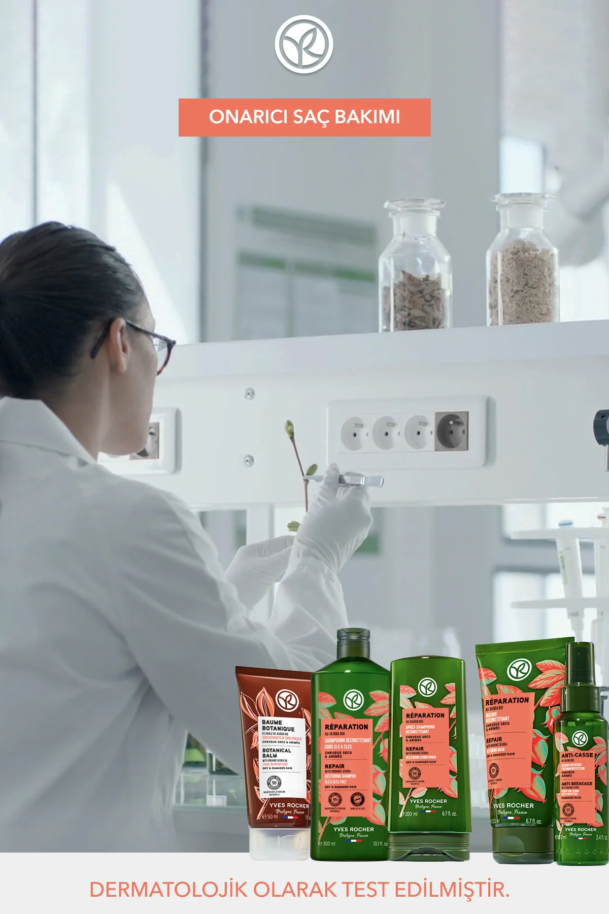 Onarıcı Prebiyotik Saç Kremi - Yıpranmış Saçlar / Reparation - Ve