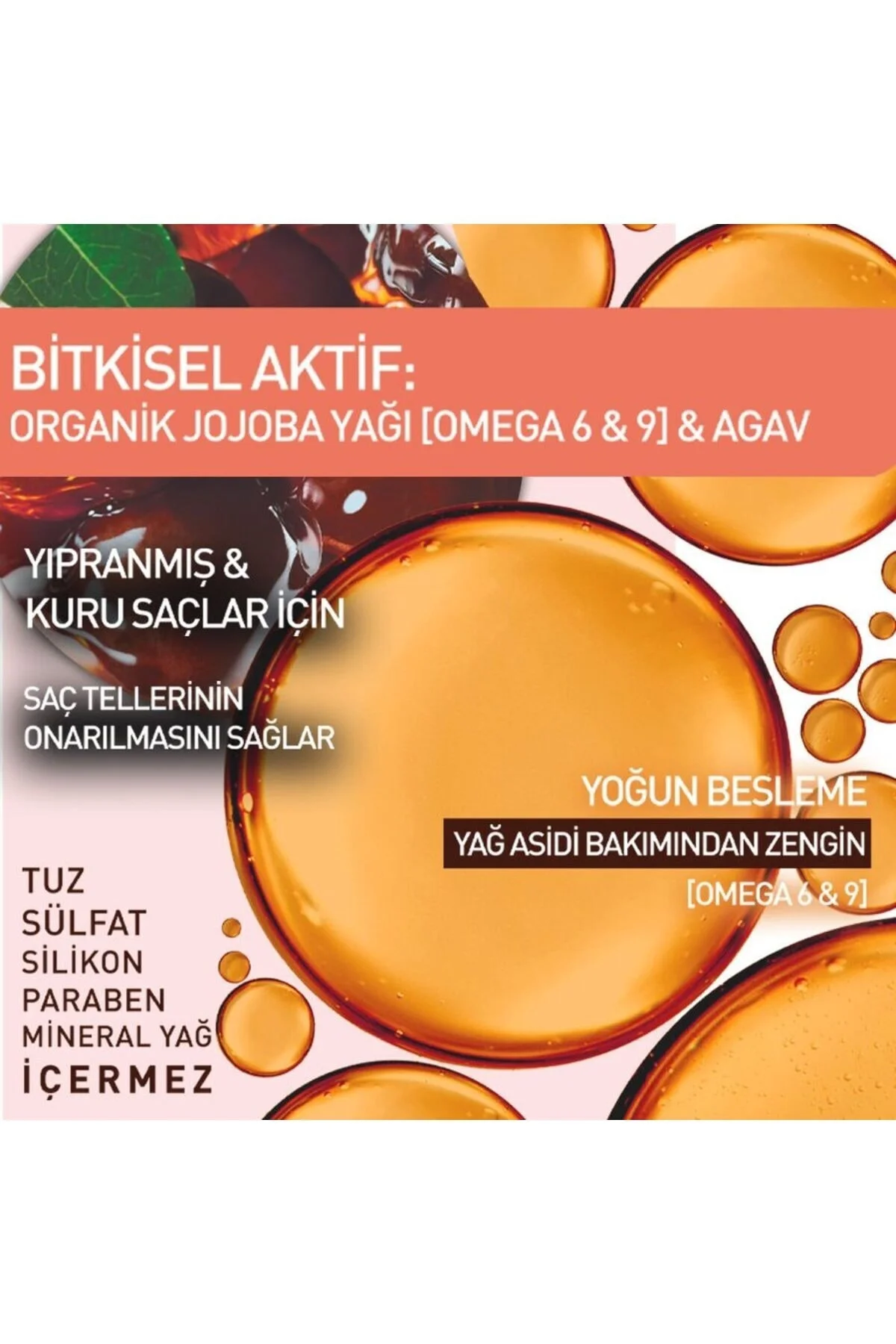 Onarıcı Prebiyotik Şampuan - Yıpranmış Saçlar / Reparation 300ML