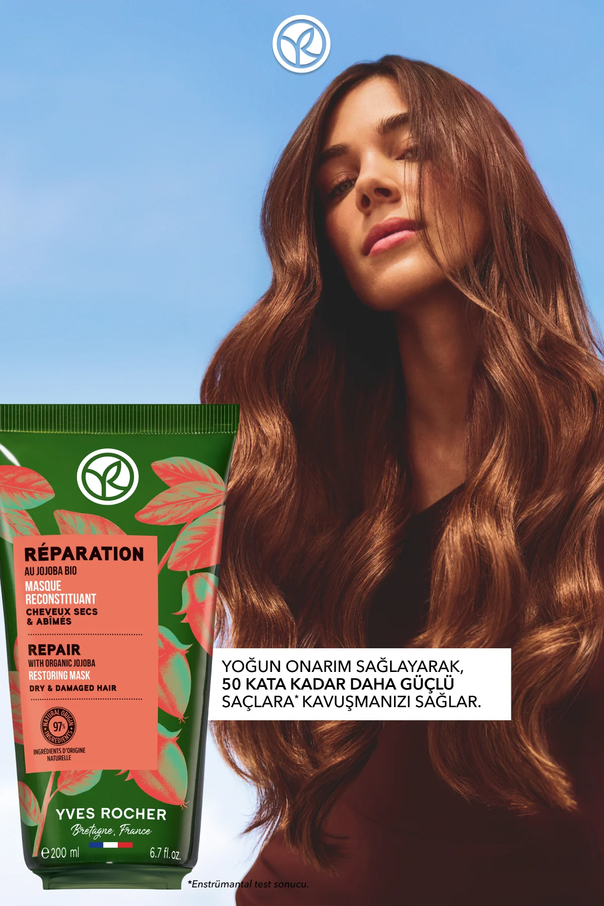 Onarıcı Prebiyotik Saç Maskesi - Yıpranmış Saçlar / Reparation -V