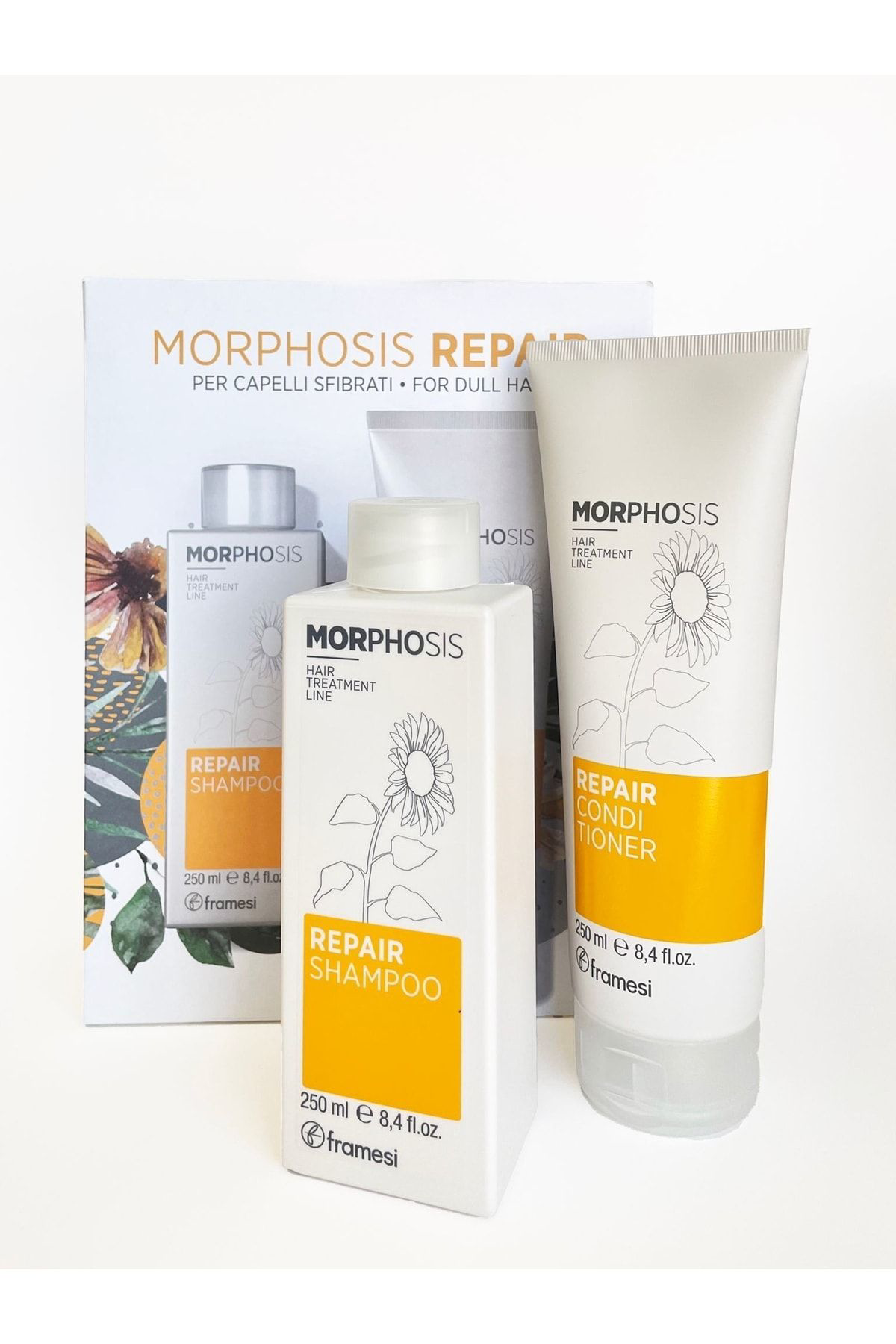 Framesi Morphosis Onarıcı Saç Bakım Şampuan+Krem