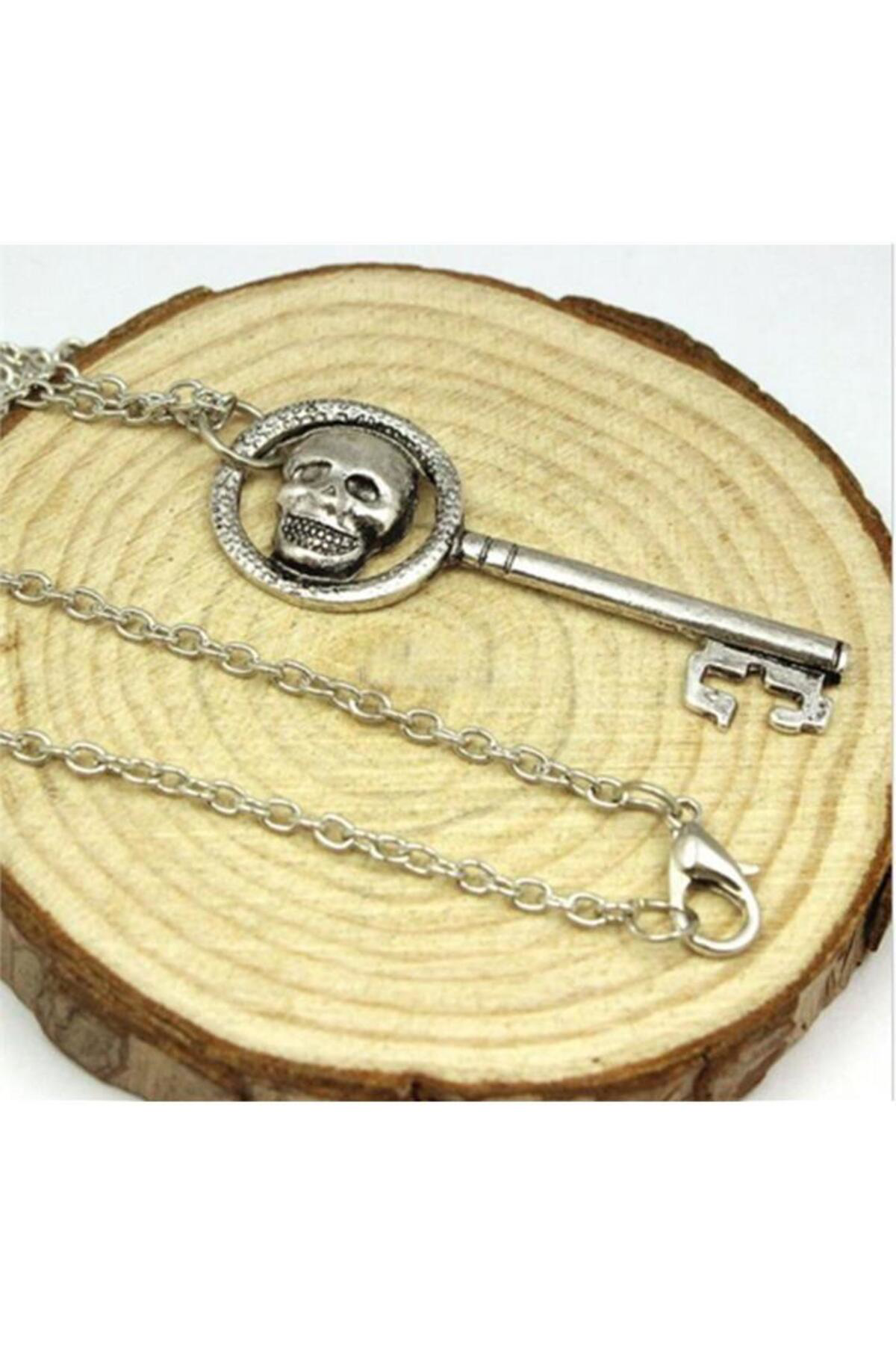 Once Upon A Time Evil Queen'S Skeleton Key Kolye