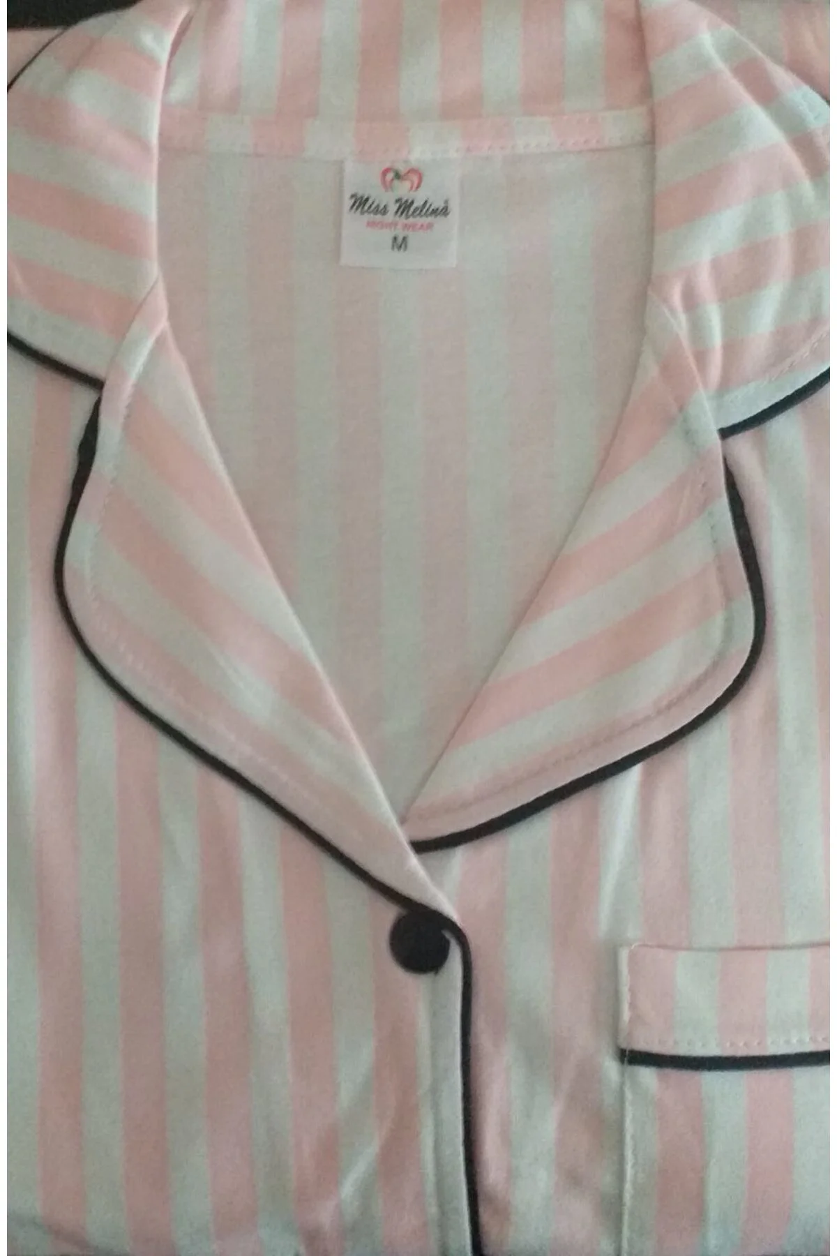 Önden Düğmeli Uzun Kol Kadın Pijama Takımı
