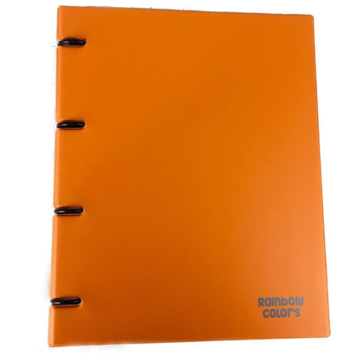 Önder Raınbow Colors 4 Halkalı Pvc Turuncu 122-18