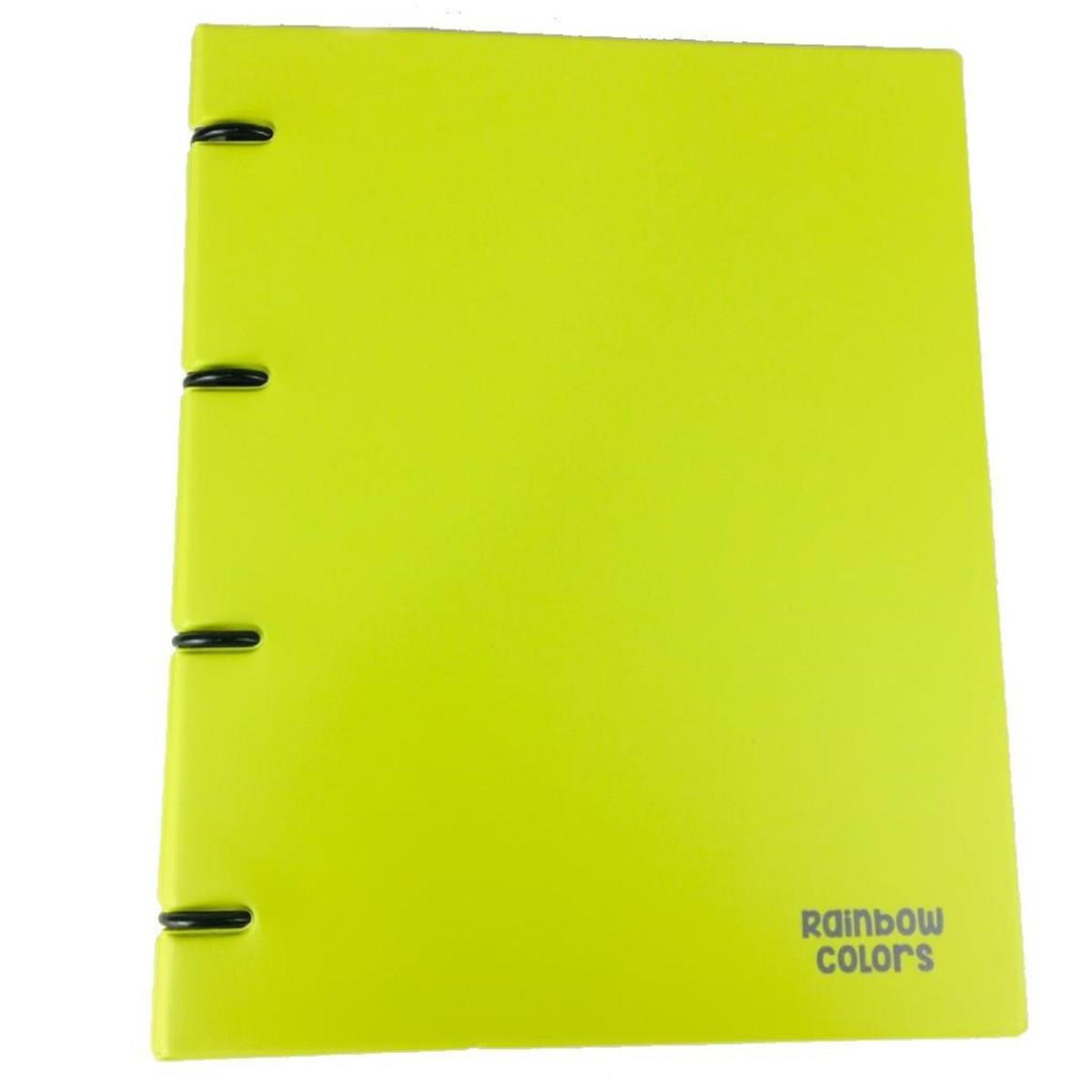 Önder Raınbow Colors 4 Halkalı Pvc Sarı 122-20