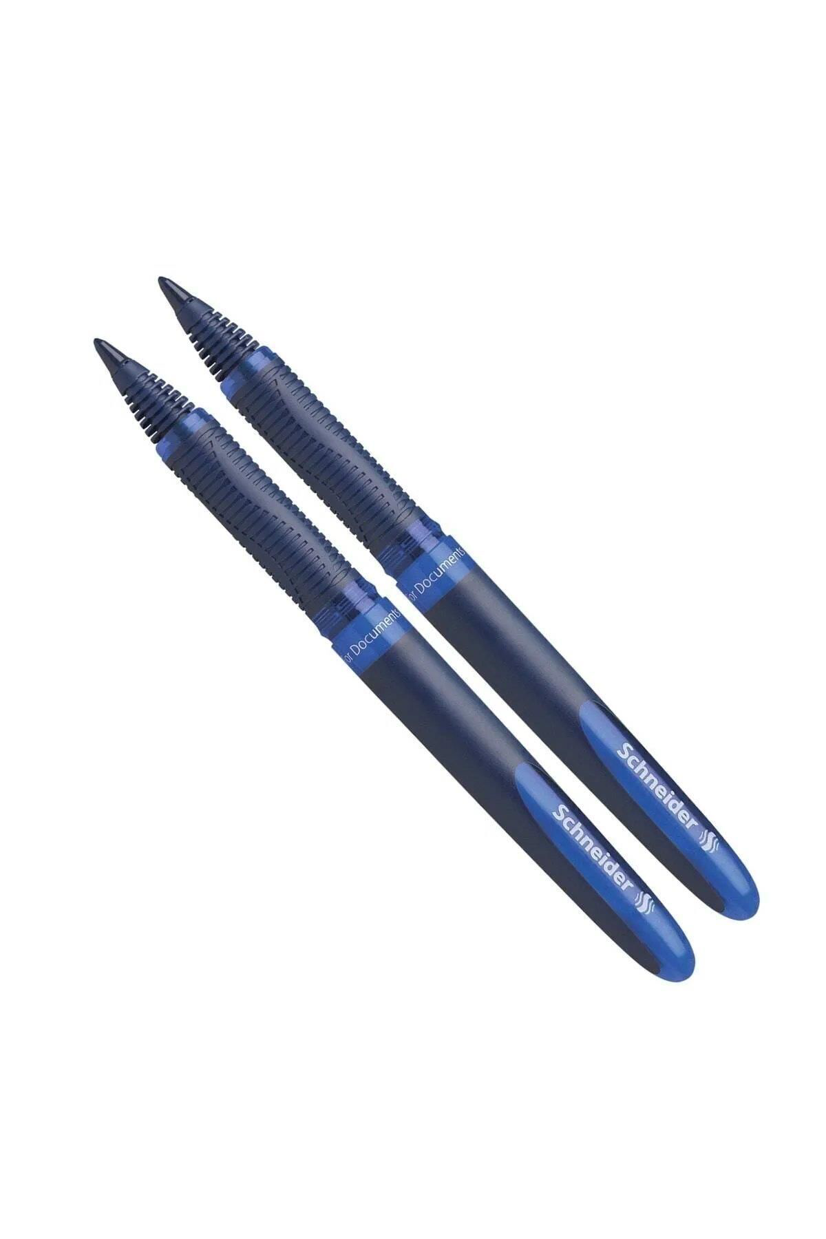 Schneider One Business 0,6 Mm Roller İmza Kalemi Mavi 2 Adet
