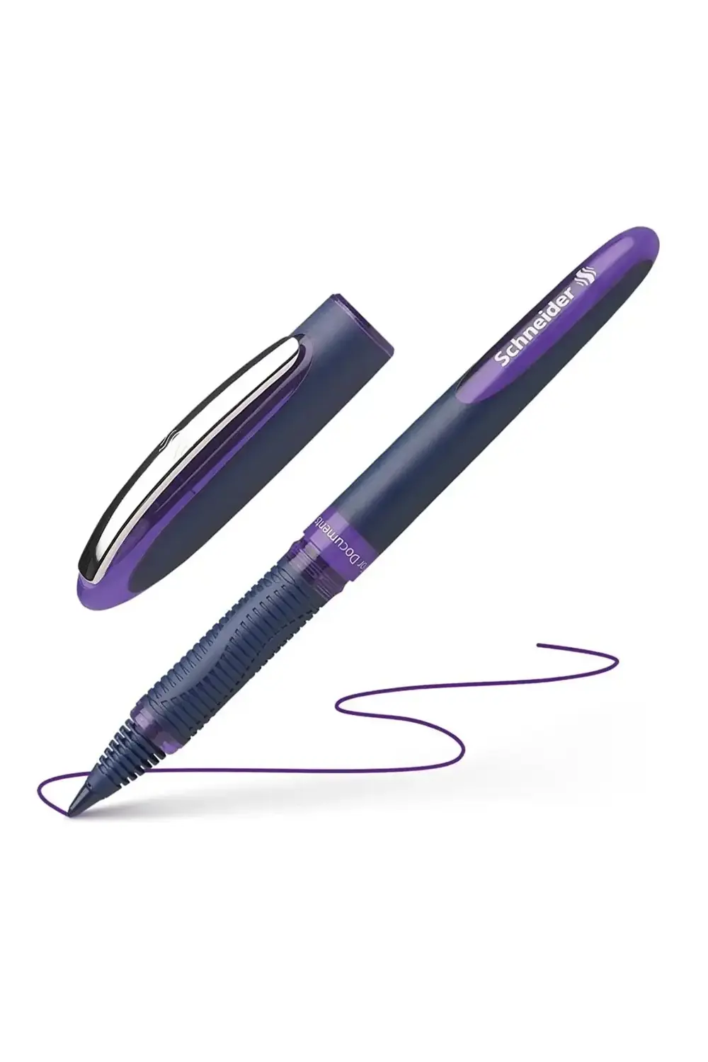 One Business 0.6mm Roller İmza Kalemi Mor