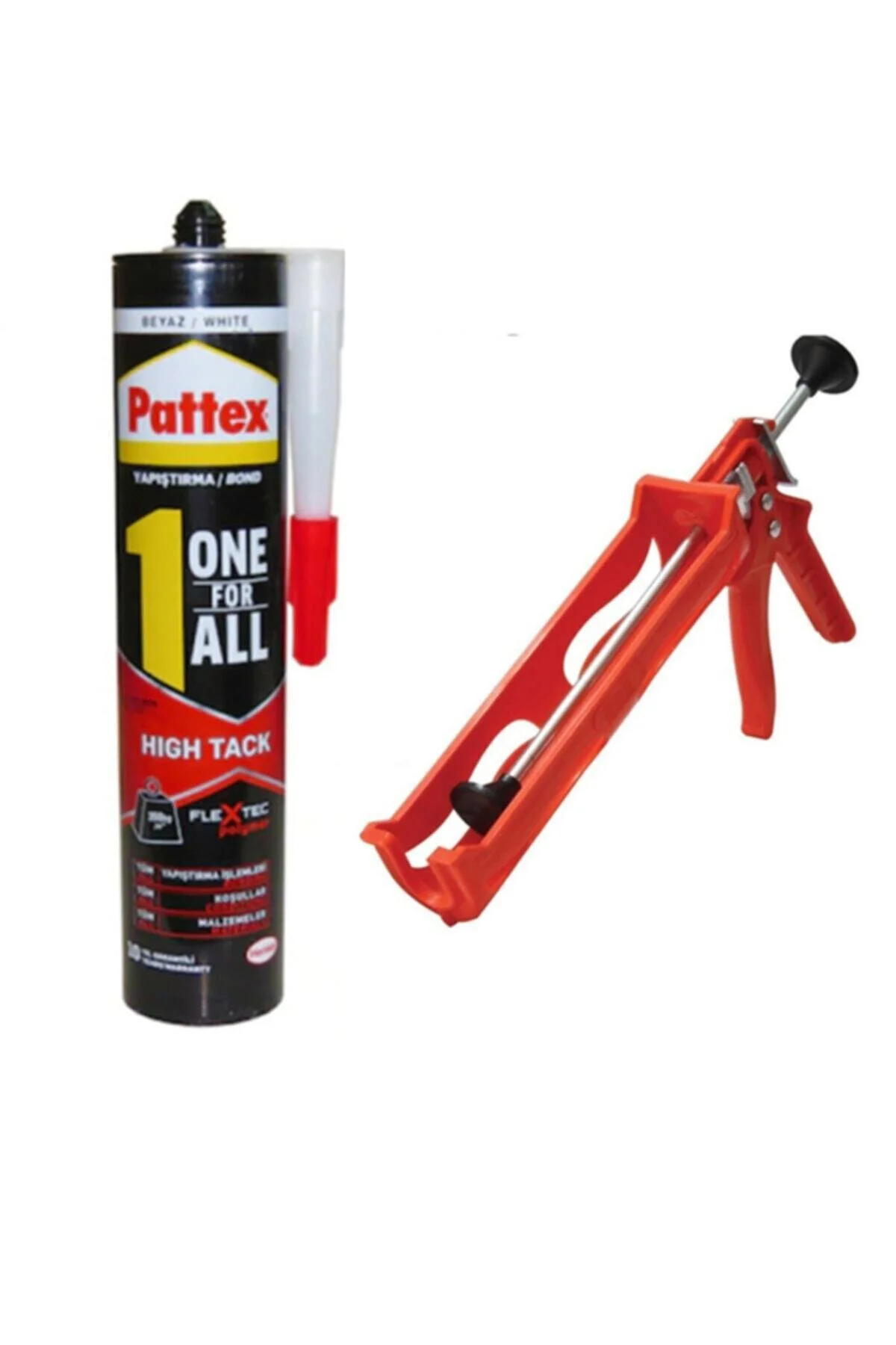 One For All 280 ml Sıvı Çivi / Korniş Yapıştırıcı Silikon Tabanca