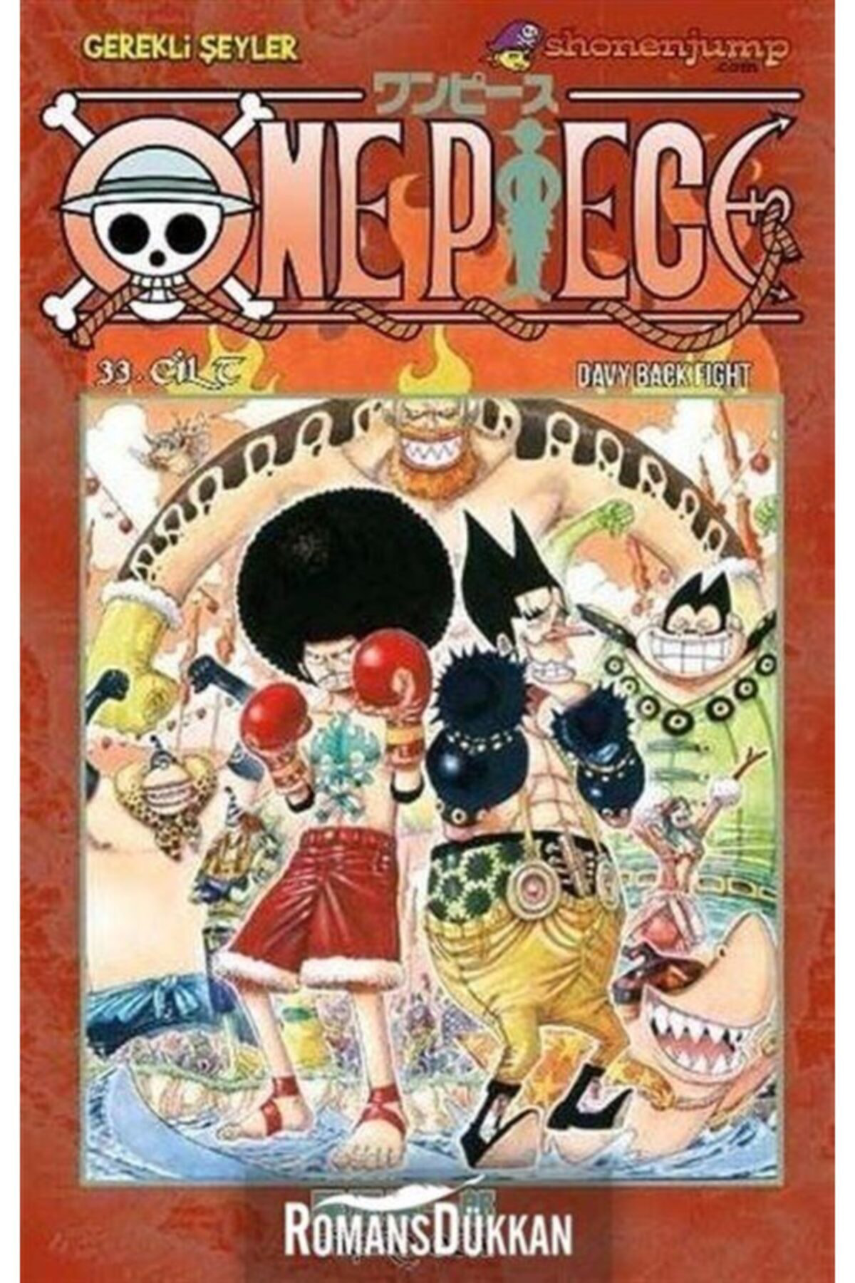 One Piece 33. Cilt Davy Back Fight