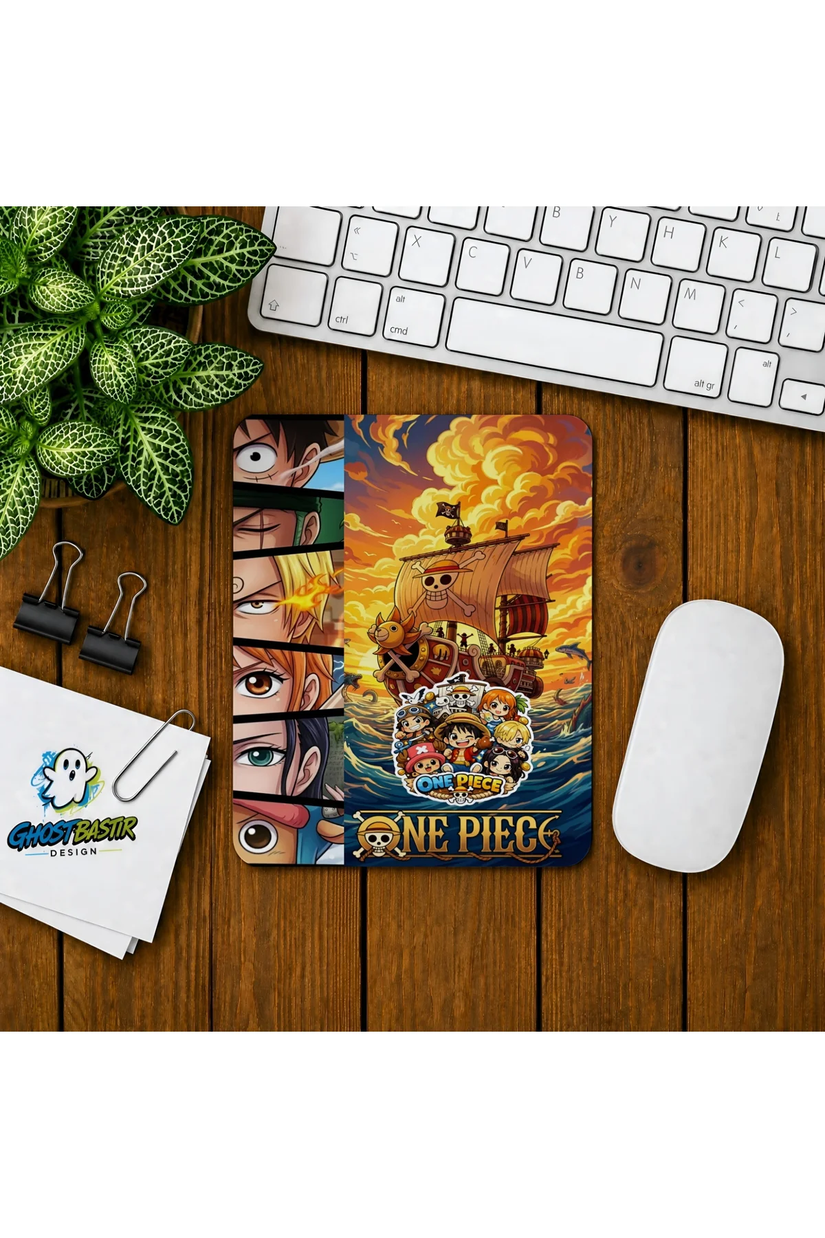 One Piece Baskılı Oyuncu Mousepad 0215